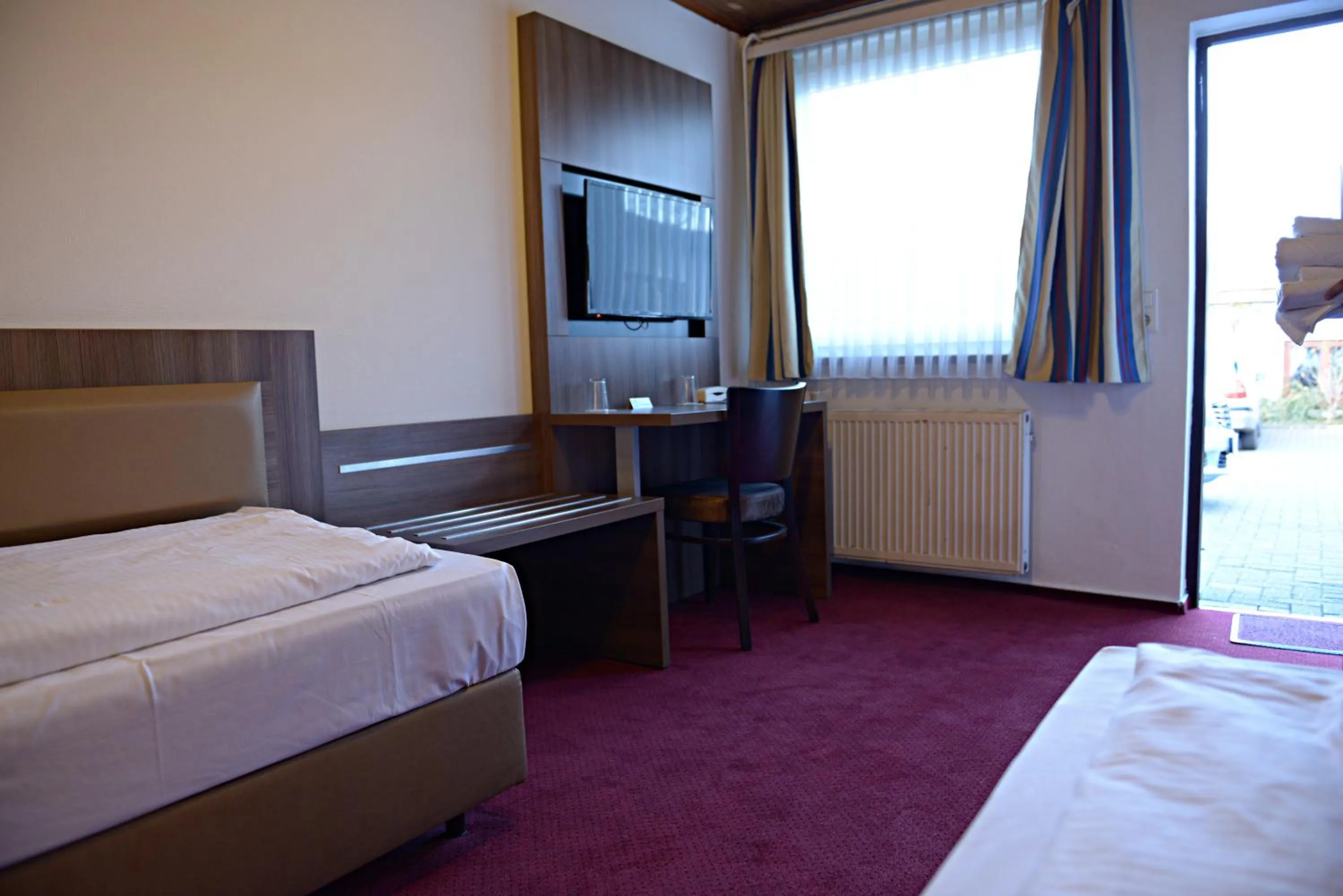 Bedroom, Bed in Motel21 Hamburg-Mitte