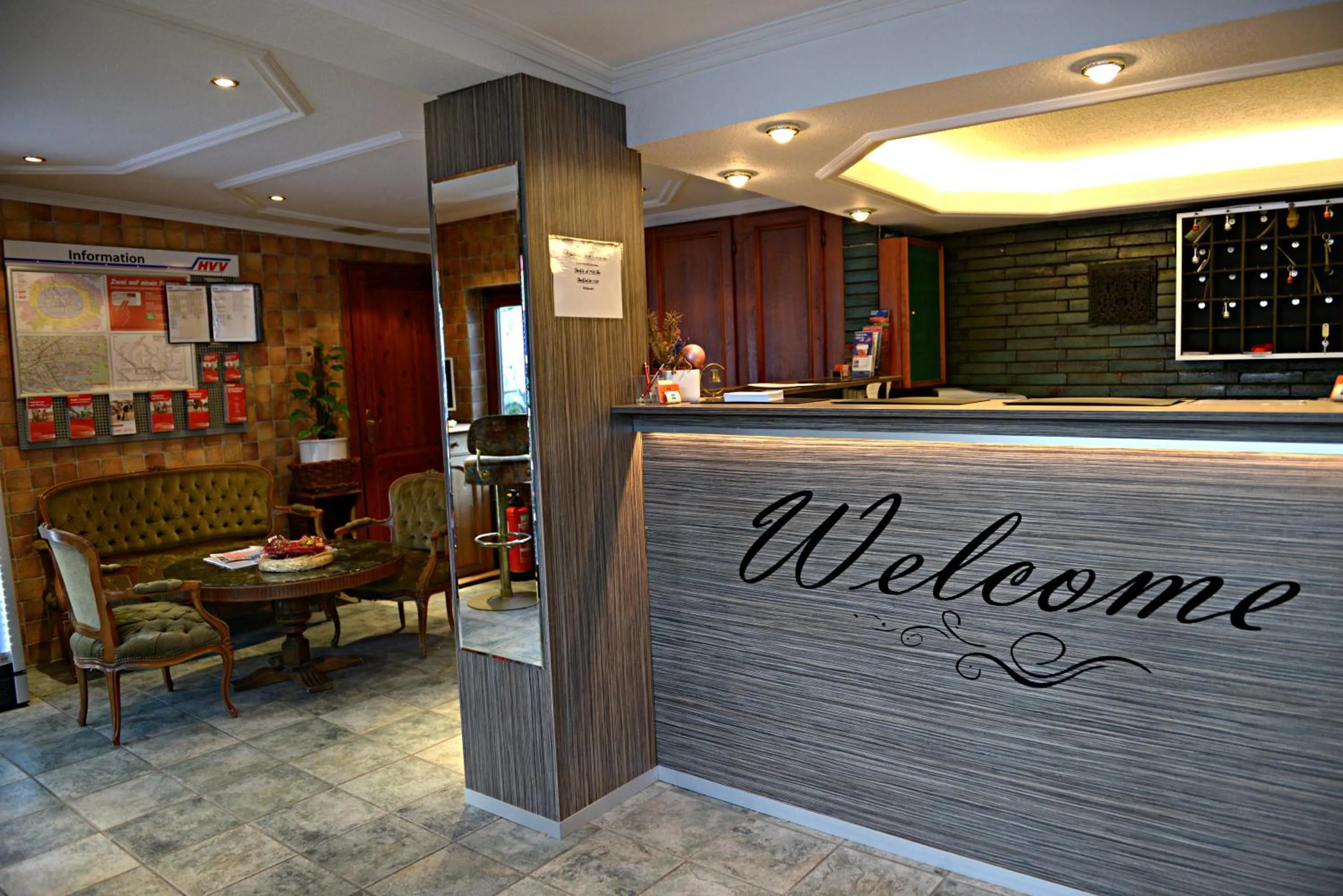 Lobby or reception in Motel21 Hamburg-Mitte