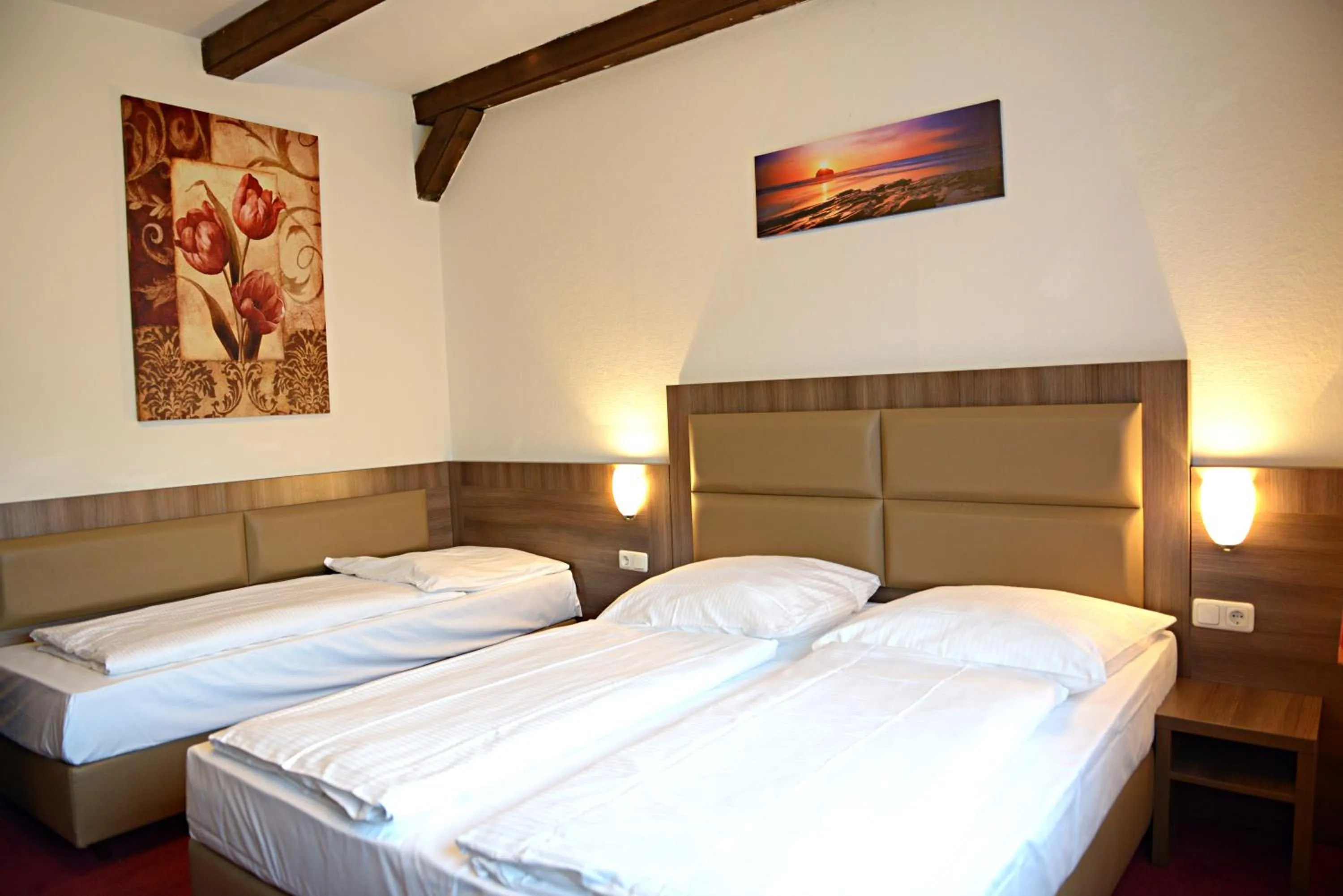 Bedroom, Bed in Motel21 Hamburg-Mitte