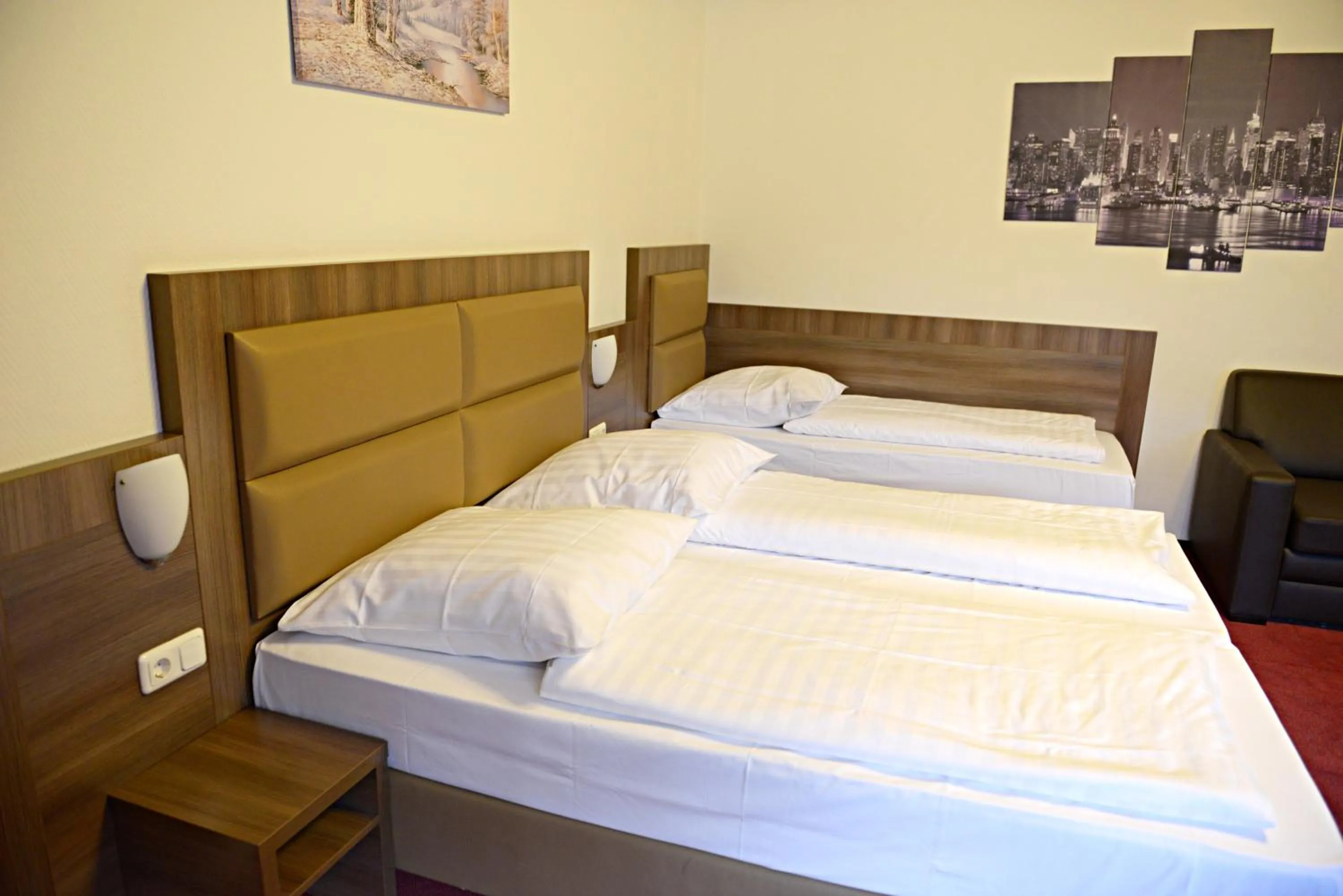 Bedroom, Bed in Motel21 Hamburg-Mitte