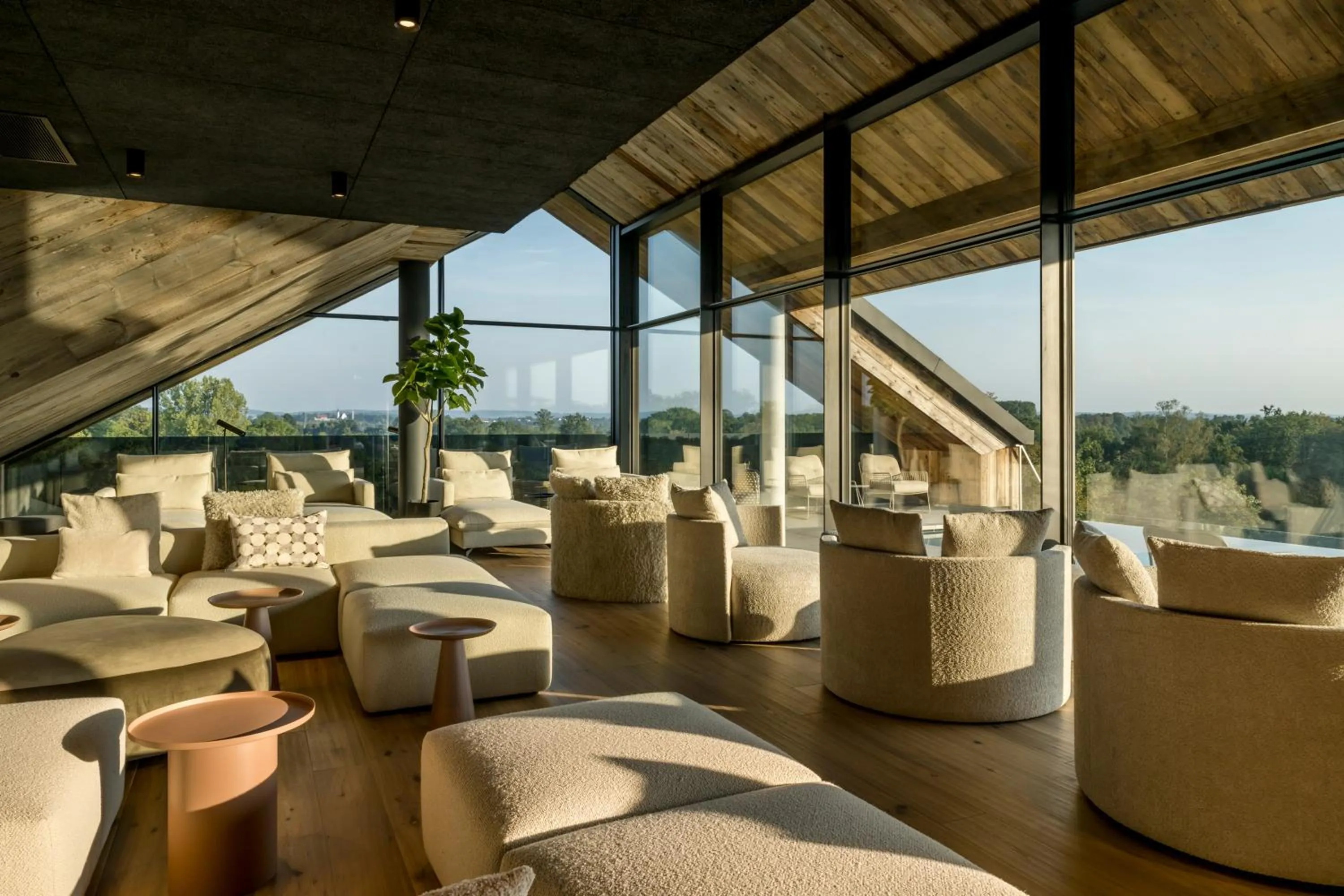 Hot Spring Bath in Wellness & Thermal Retreat Das Mühlbach