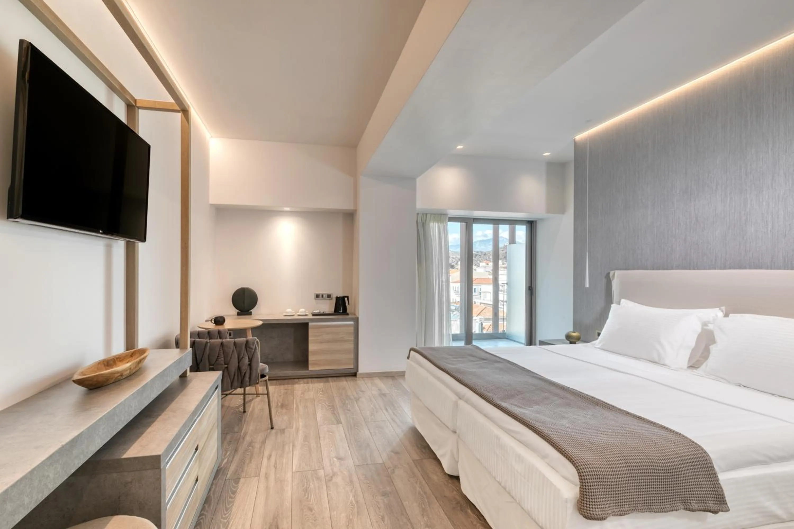 TV and multimedia, Bed in LAS HOTEL & SPA