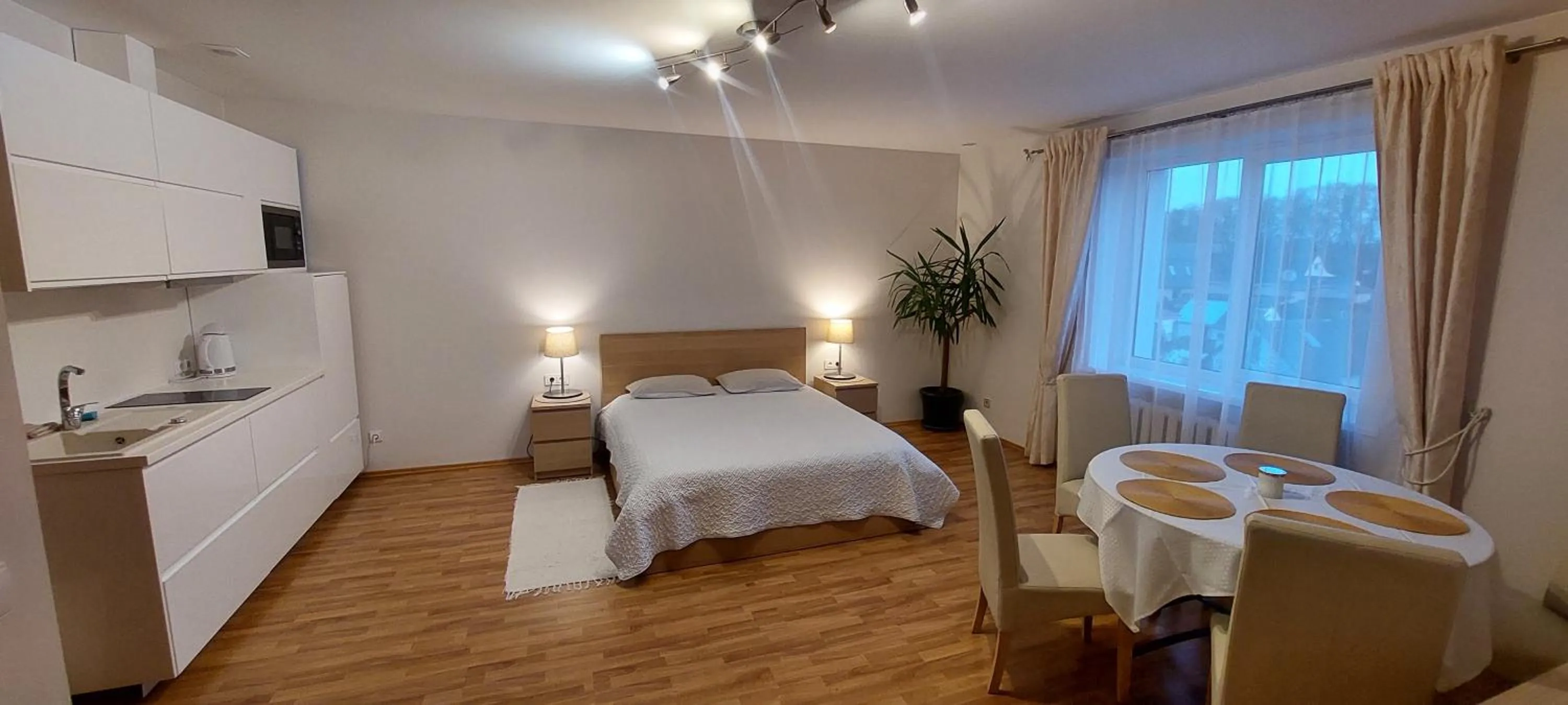 Bed in Apartamentai šalia baseino