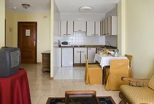 Kitchen or kitchenette in Hotel Millan