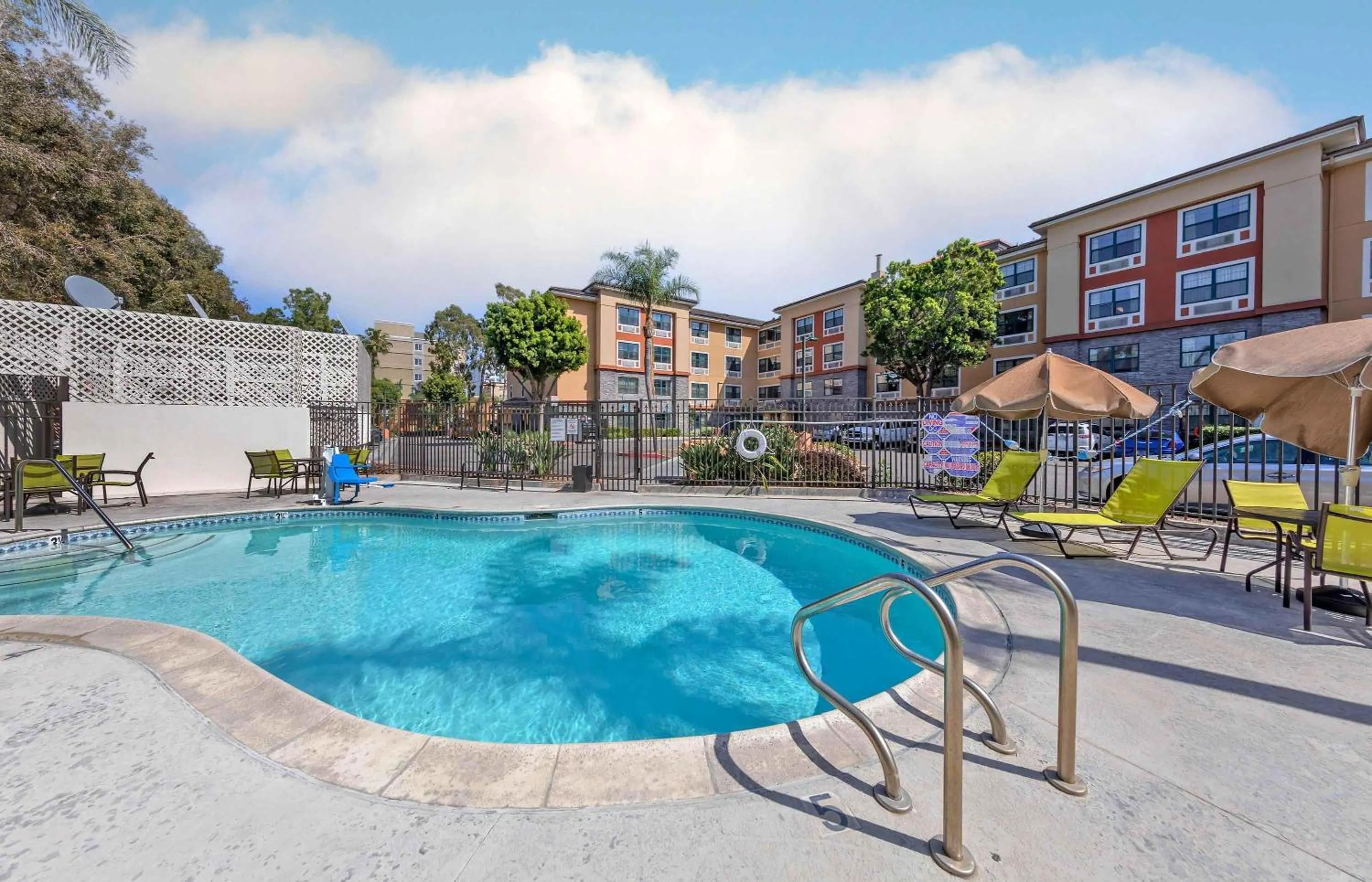 Pool view in Extended Stay America Suites - Orange County - Anaheim Convention Center
