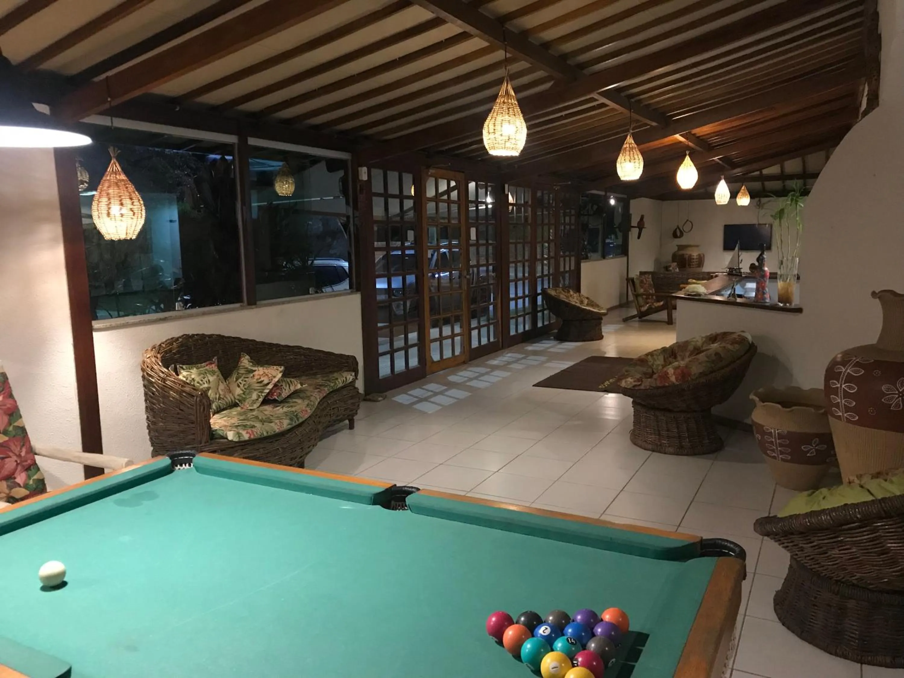 Billiard in Pousada Flor de Maraca