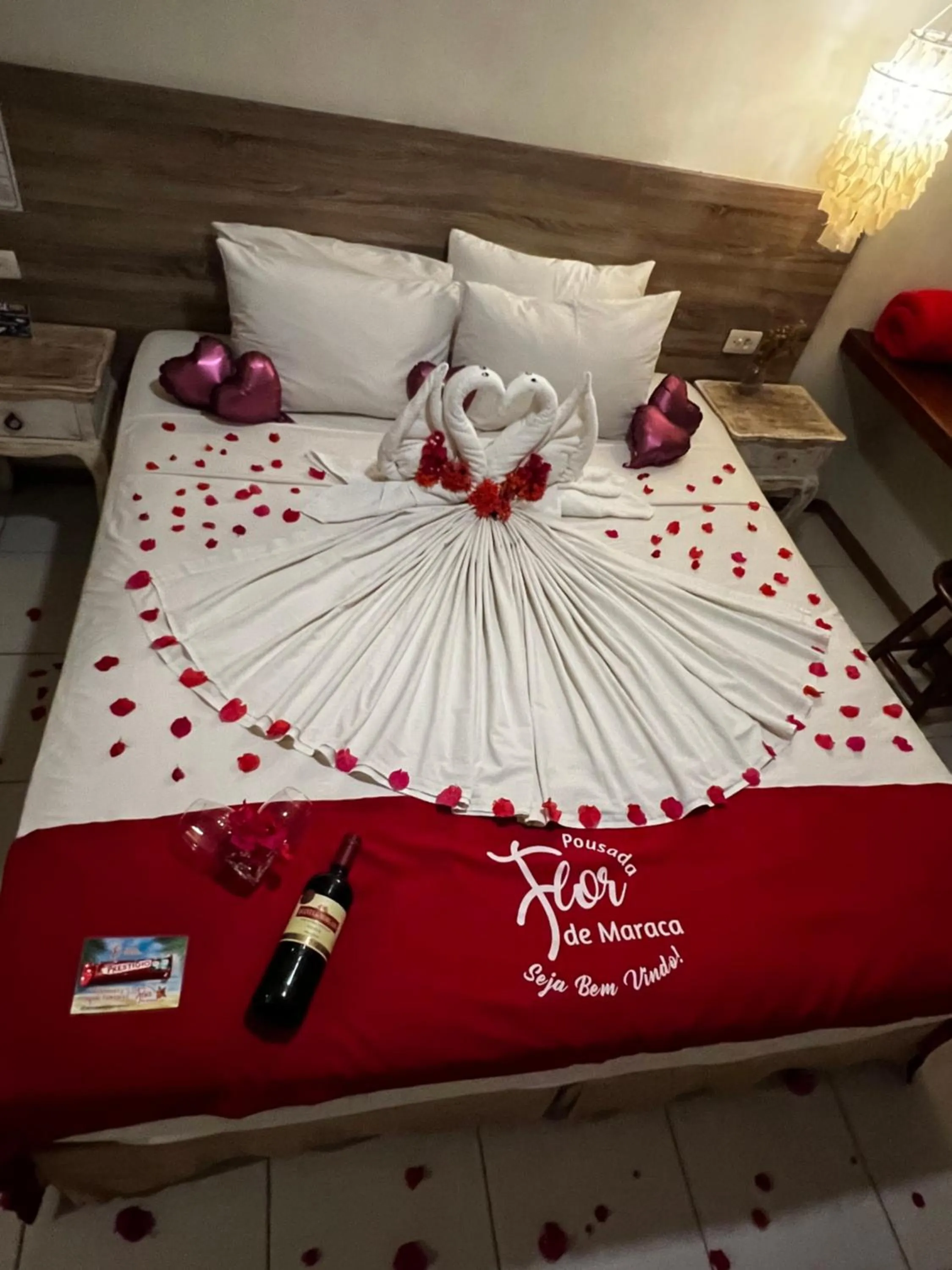 Bedroom, Bed in Pousada Flor de Maraca