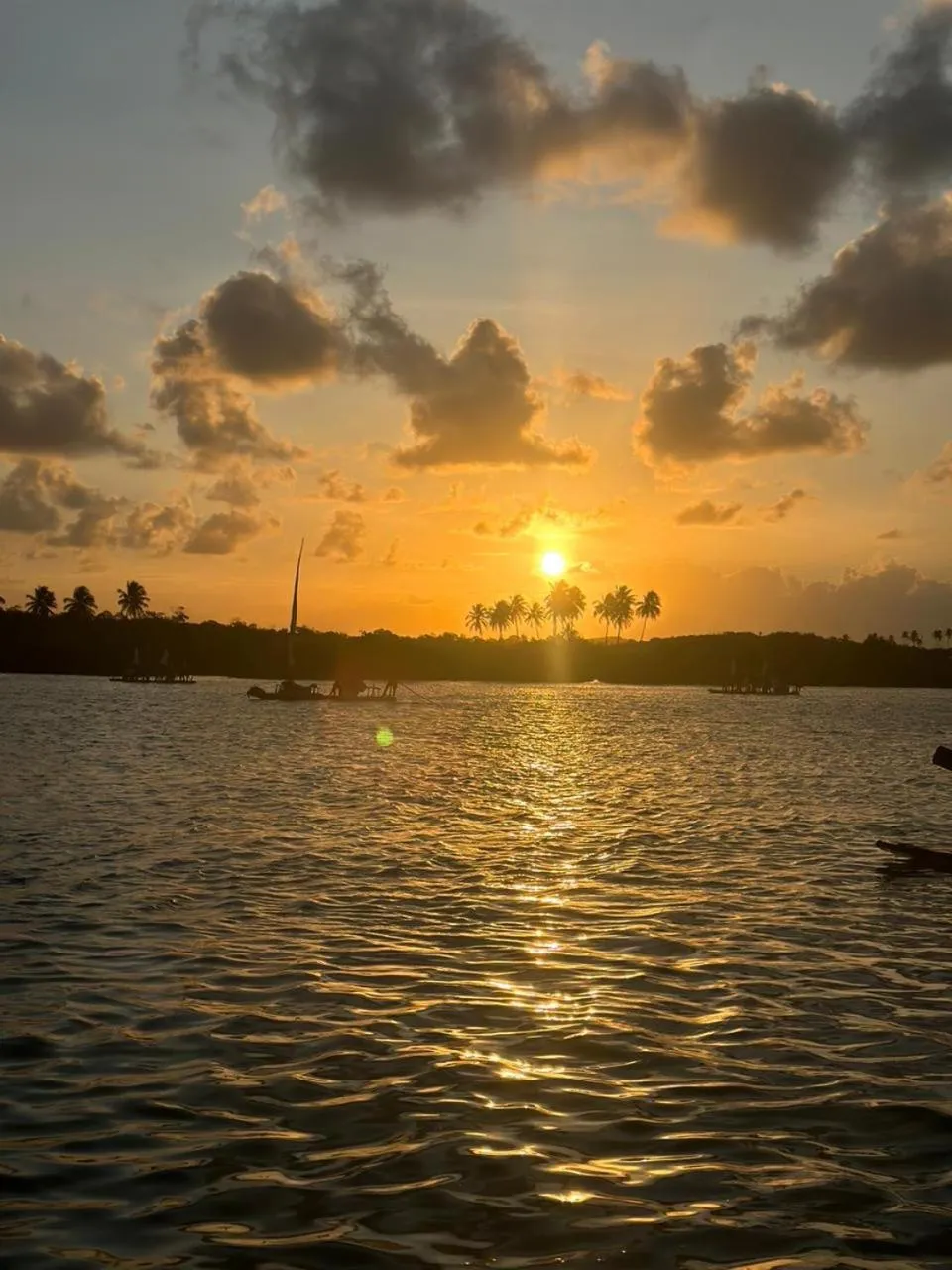 Sunset in Pousada Flor de Maraca