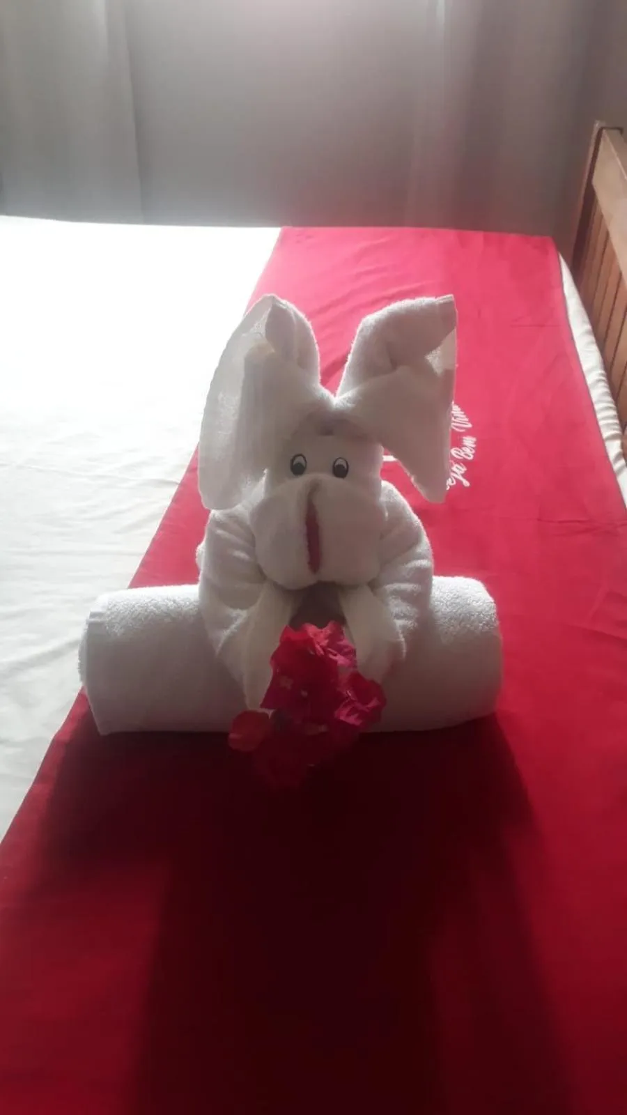 Bed in Pousada Flor de Maraca