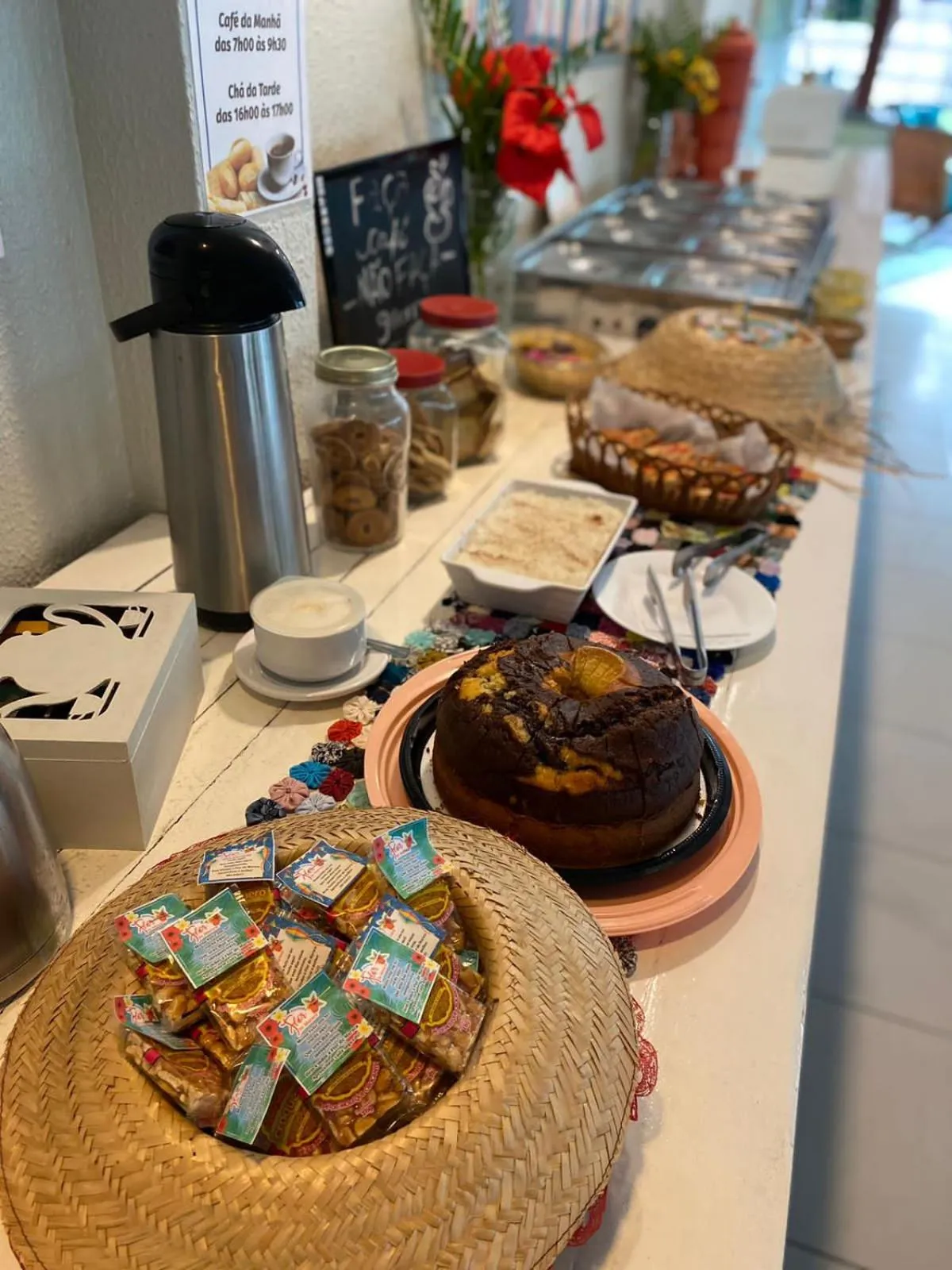 Coffee/tea facilities in Pousada Flor de Maraca