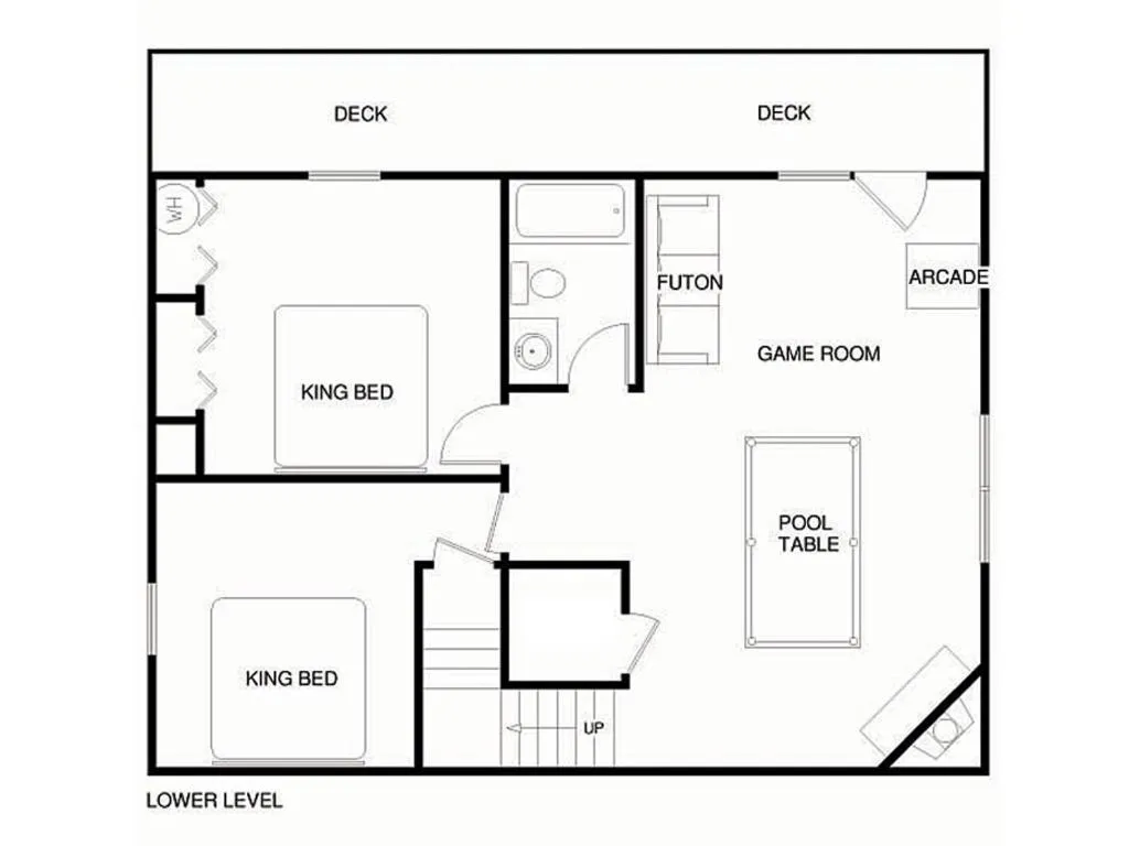 Floor plan in Gentle Bens Den