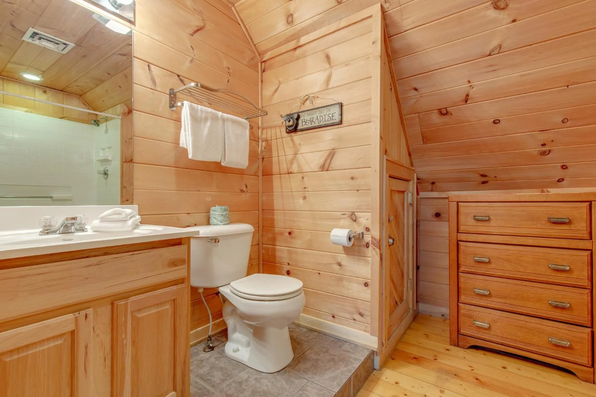 Bathroom in Gentle Bens Den