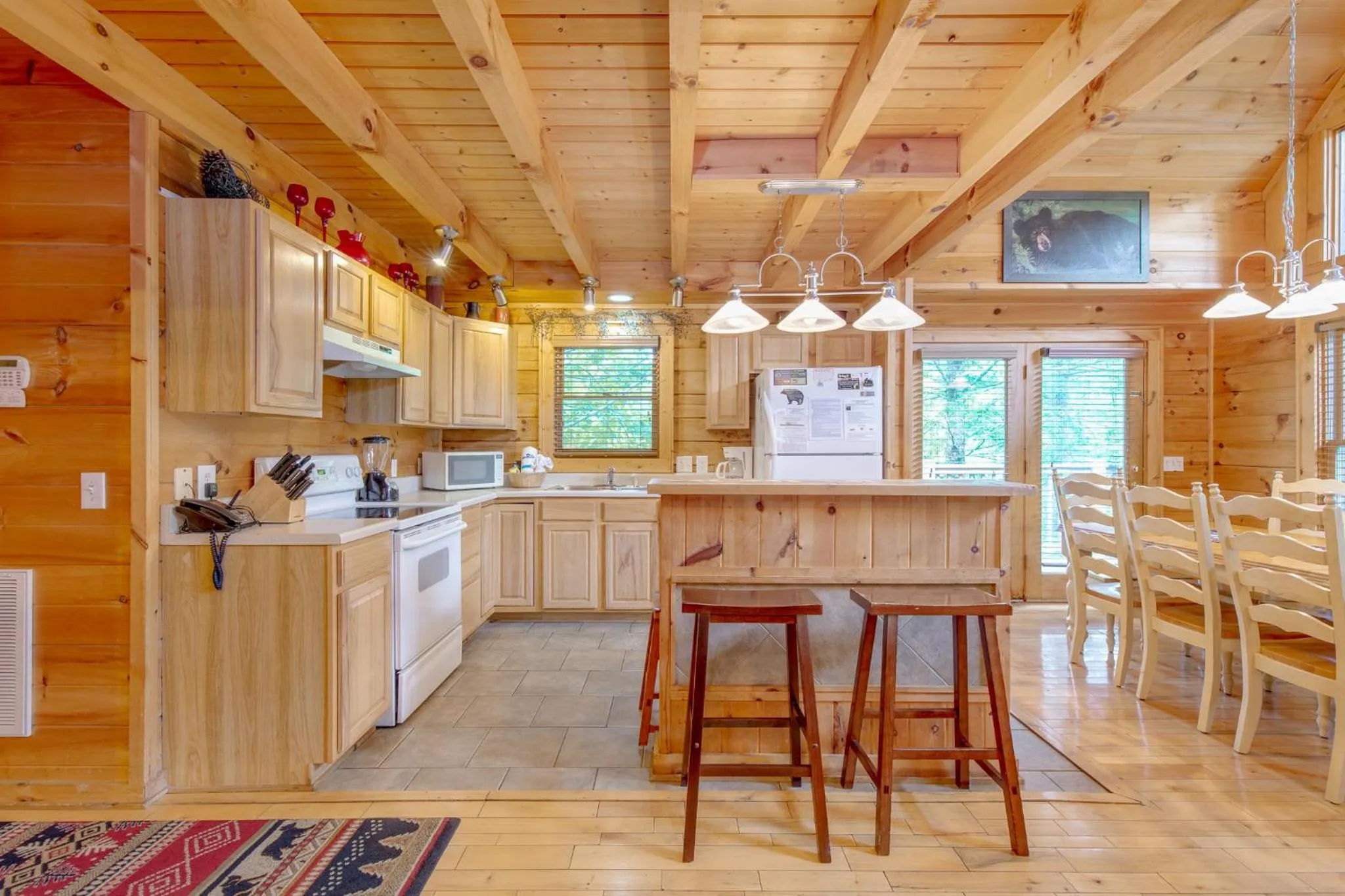 Kitchen or kitchenette in Gentle Bens Den