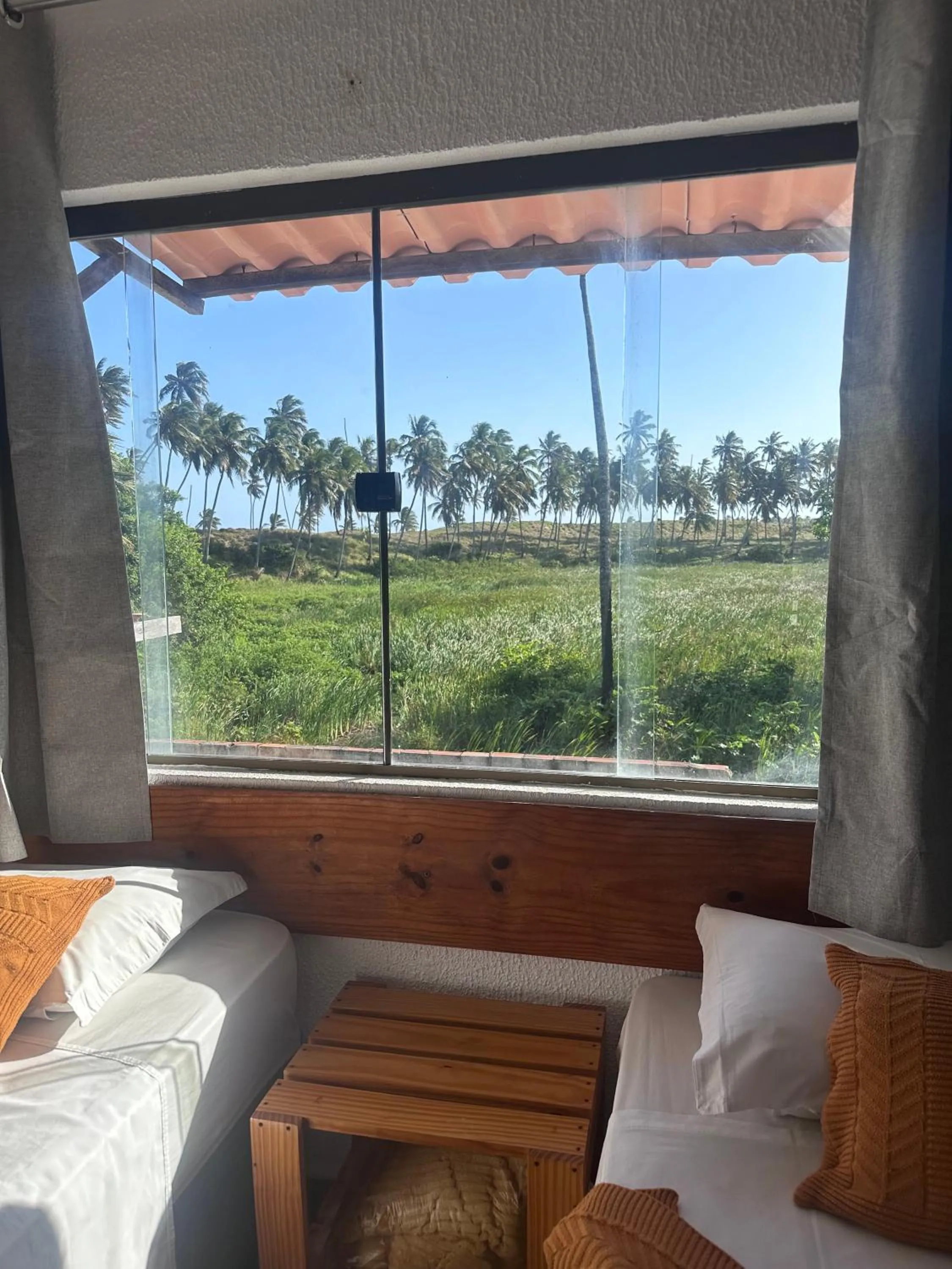 Natural landscape, Bed in Pousada Brisa e Mar