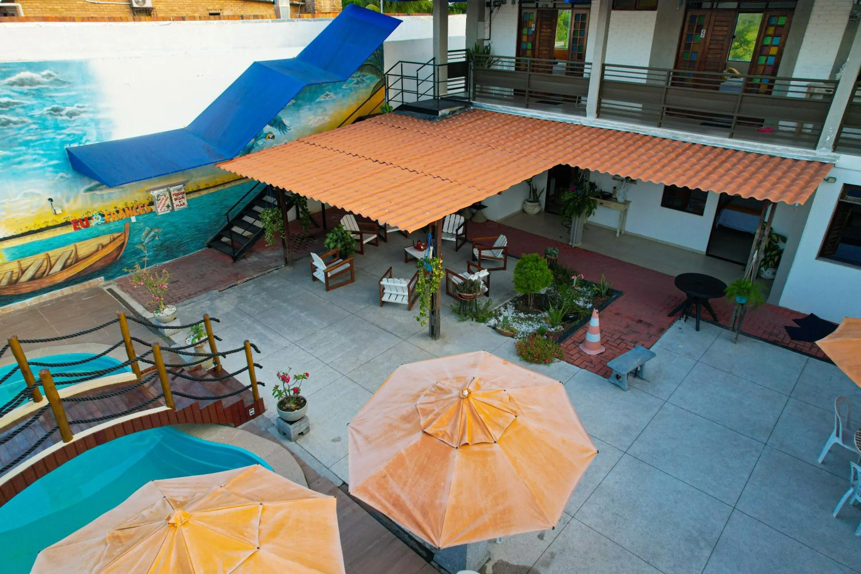 Patio in Pousada Brisa e Mar