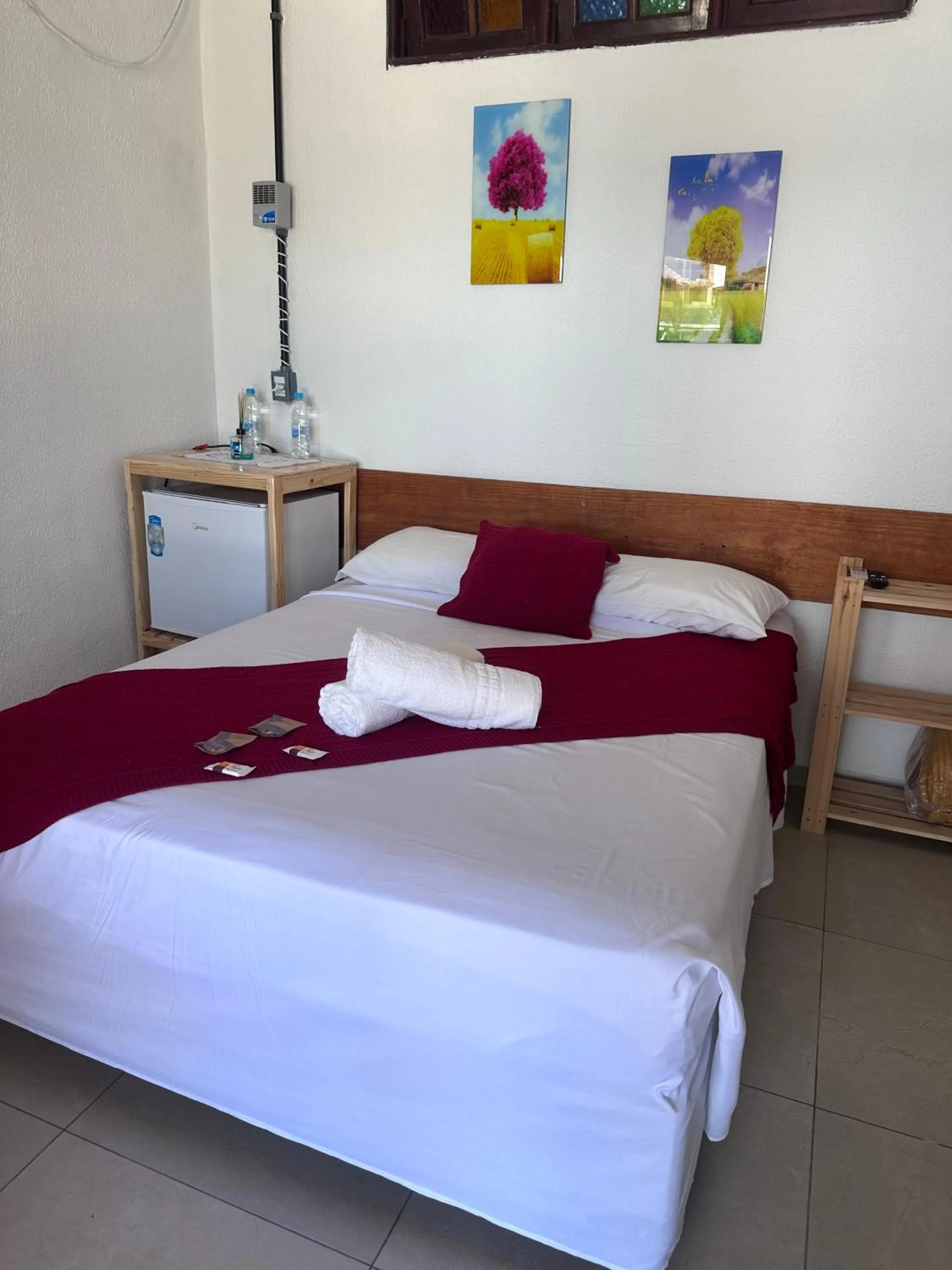 Bed in Pousada Brisa e Mar