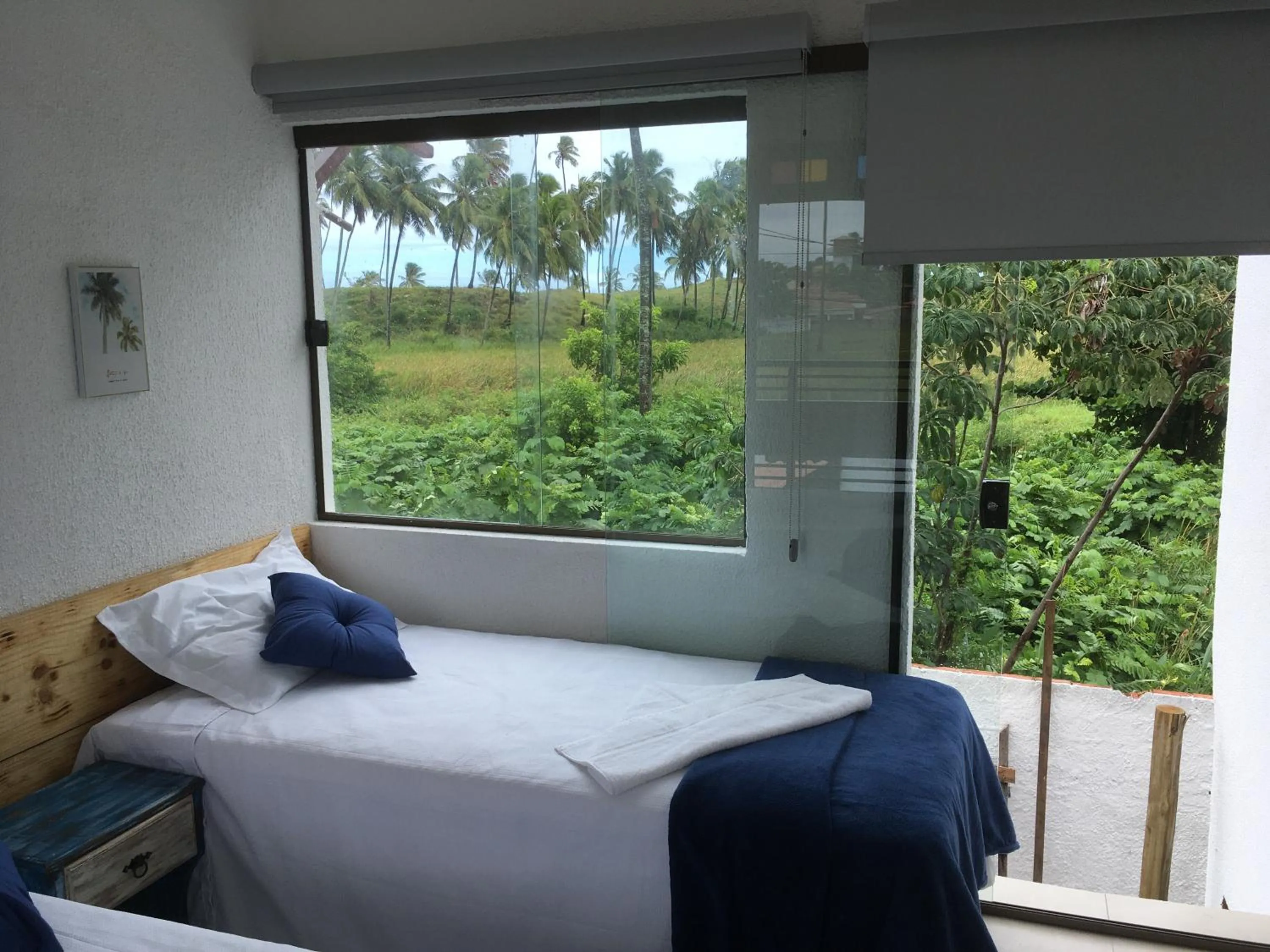 View (from property/room), Bed in Pousada Brisa e Mar