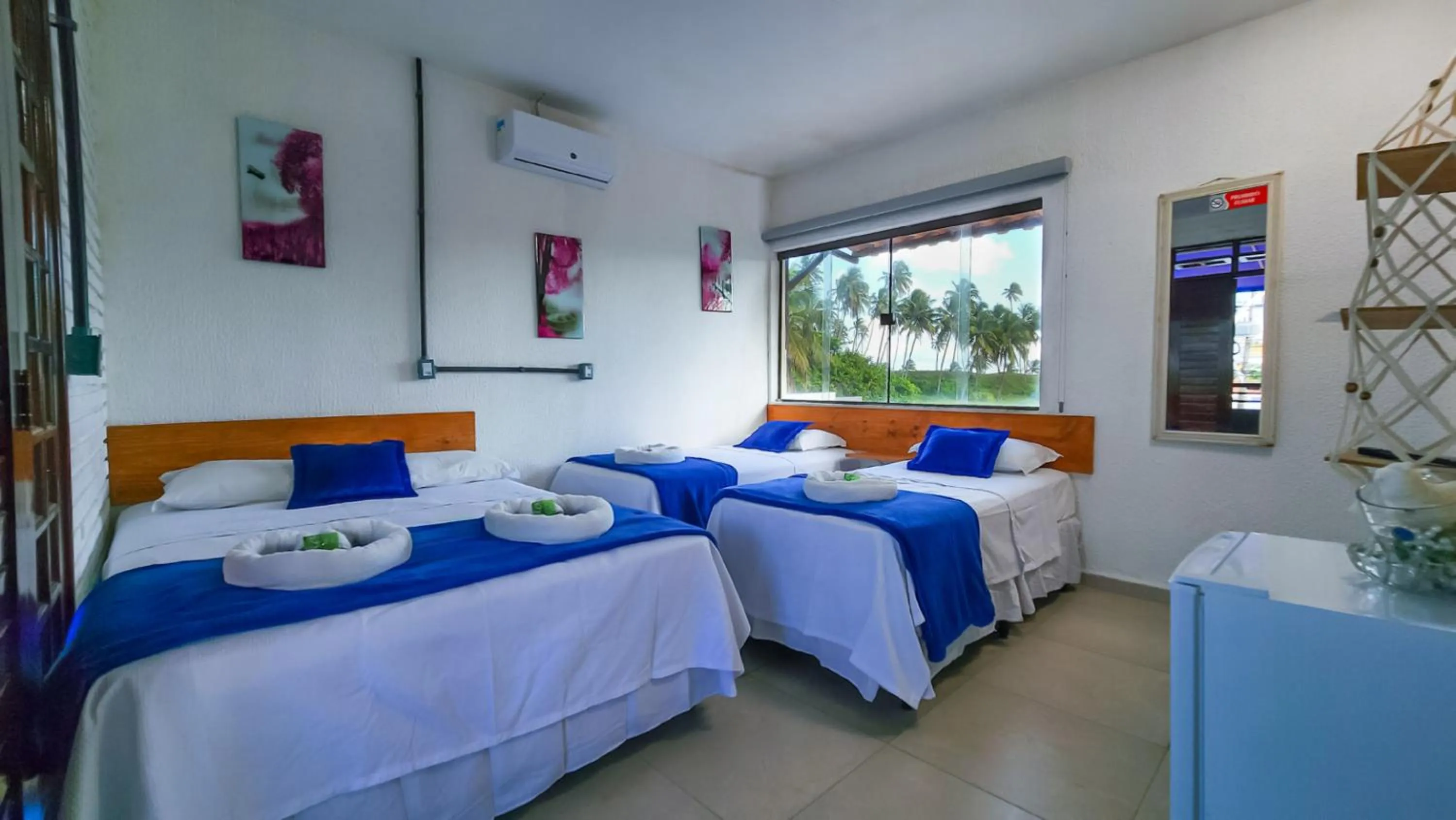 Bed in Pousada Brisa e Mar