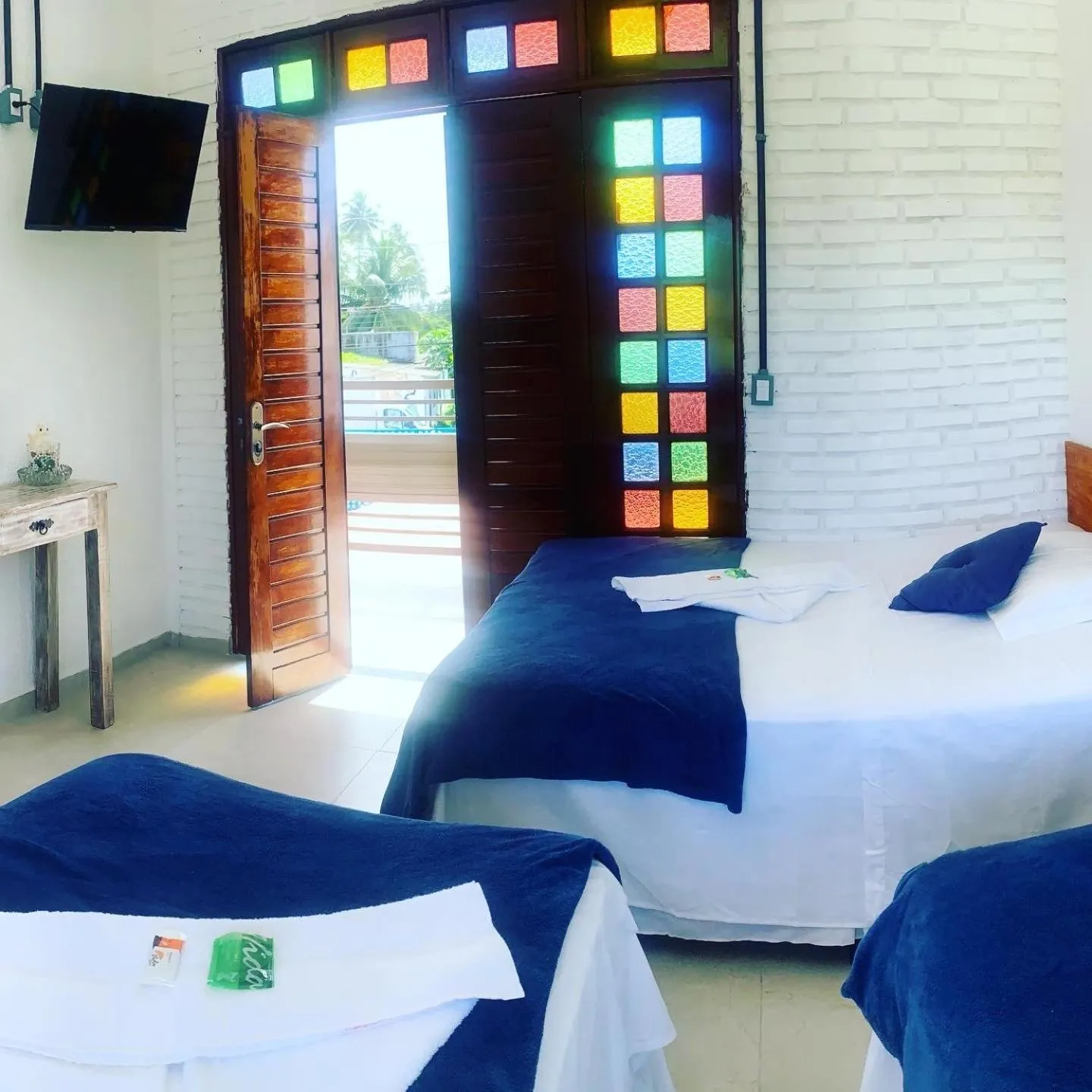 Bed in Pousada Brisa e Mar