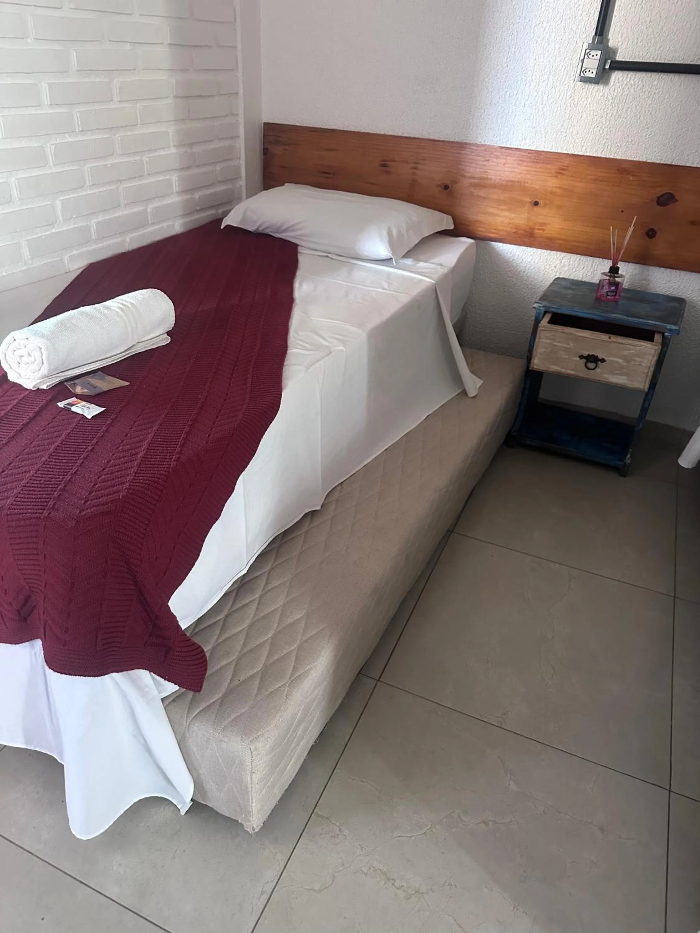 Bed in Pousada Brisa e Mar