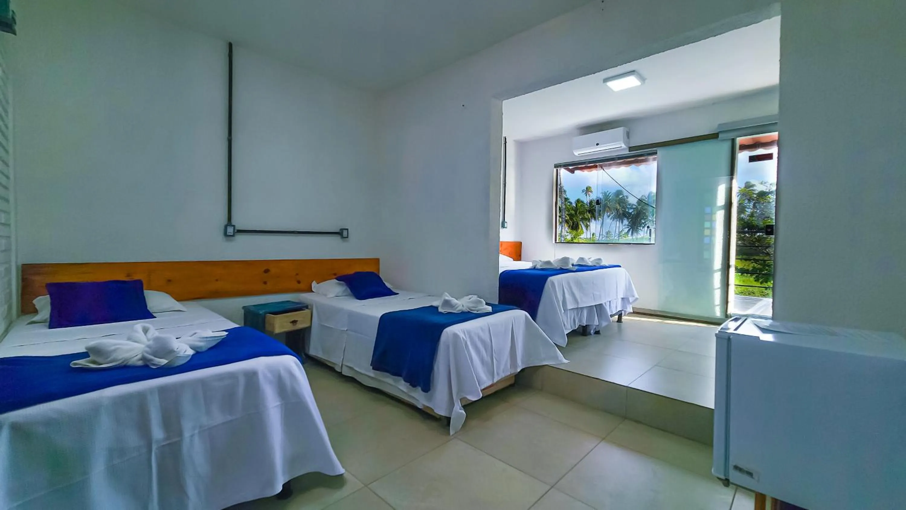 Bed in Pousada Brisa e Mar