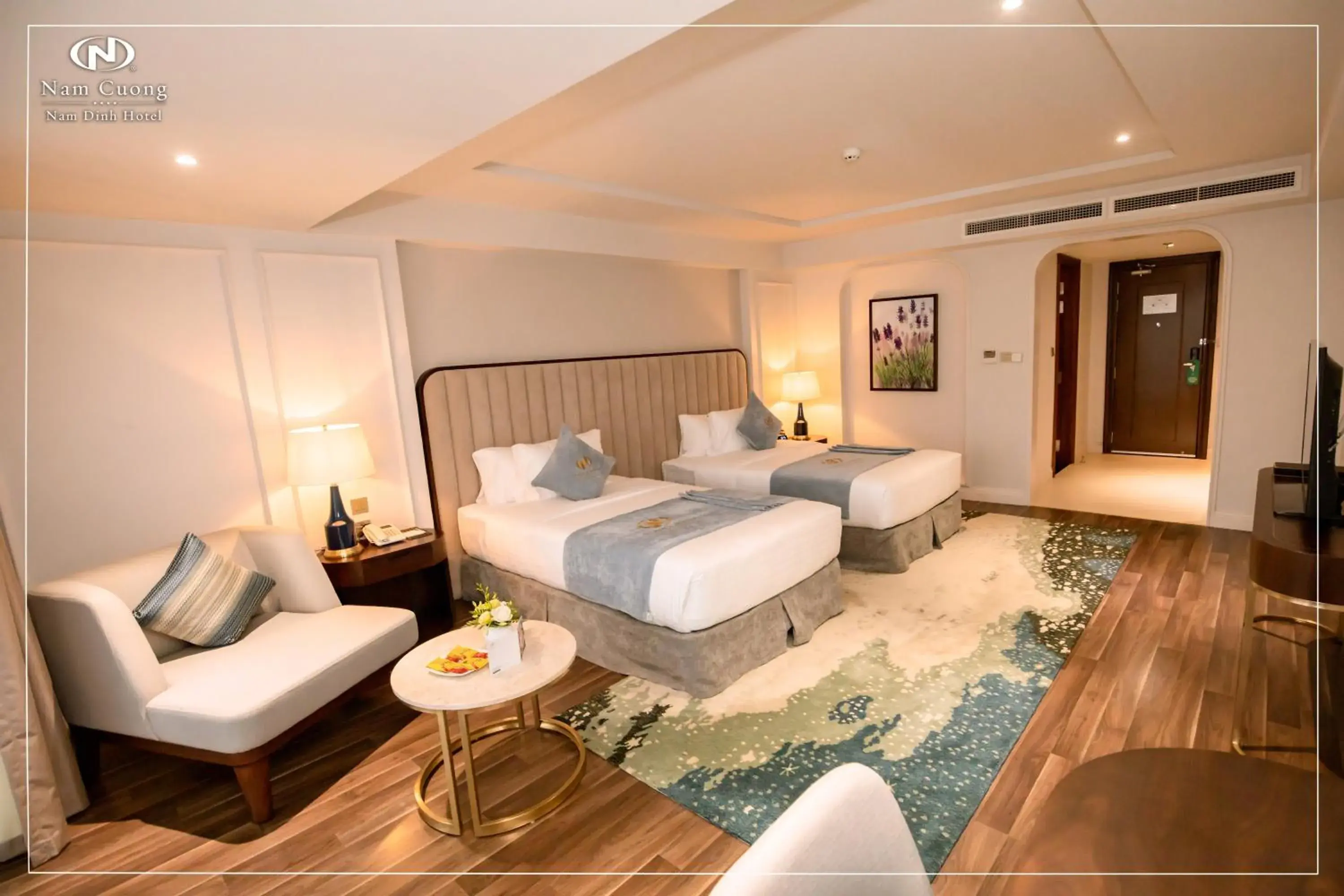 Double or Twin Room in Nam Cuong Nam Dinh Hotel Double or Twin Room in Nam Cuong Nam Dinh Hotel