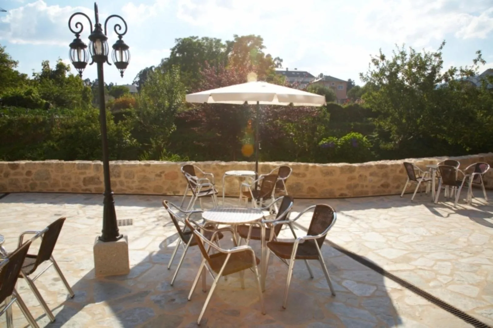 Patio in Hotel Vila do Val