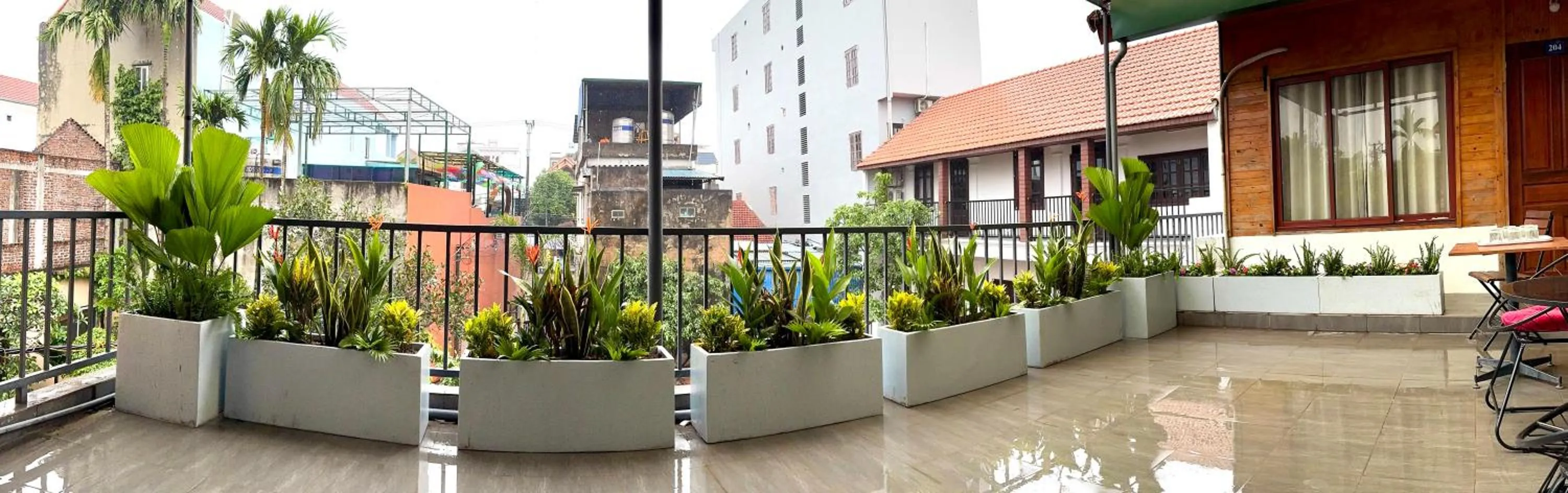 Balcony/Terrace in Tam Coc Heart Homestay