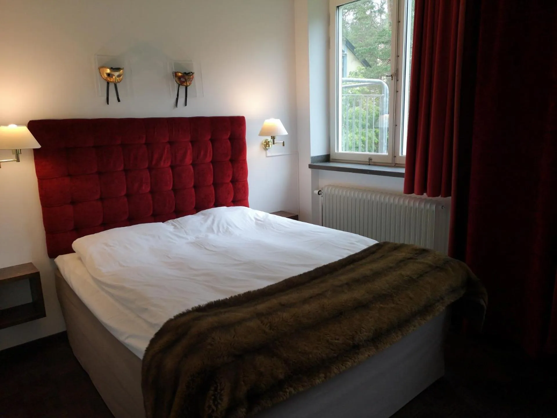 Bedroom, Bed in Hotell Kristina