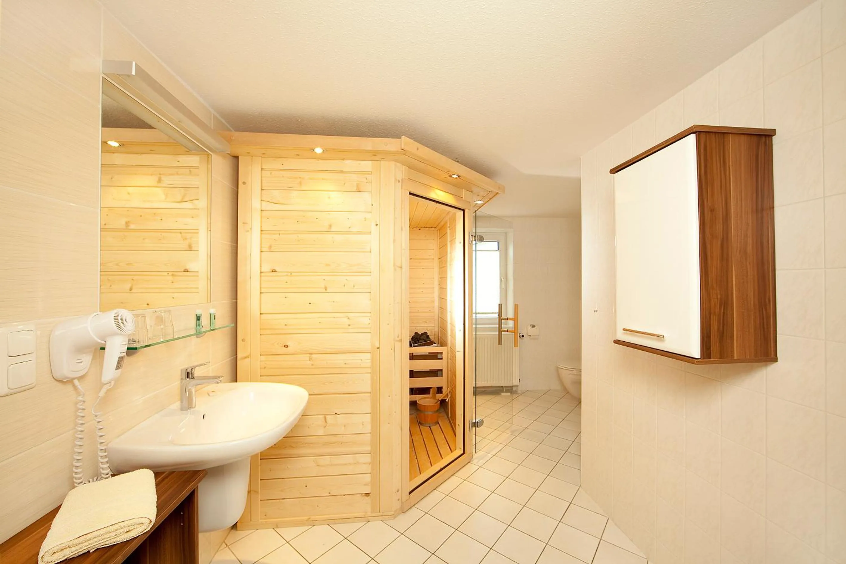 Sauna in Ferienhotel Bernstein