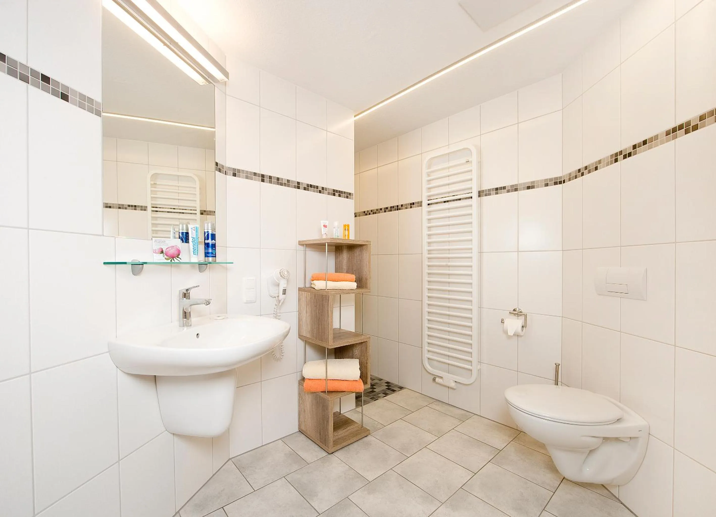 Bathroom in Ferienhotel Bernstein