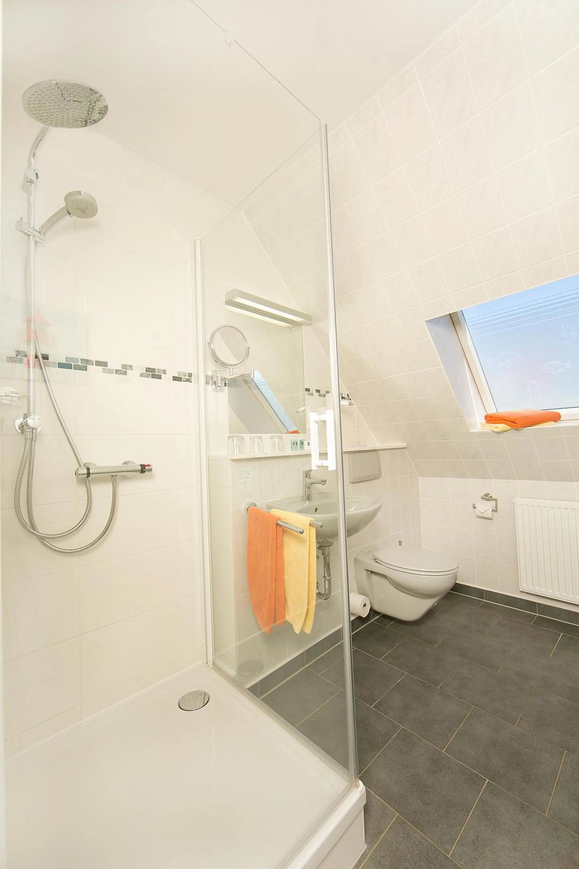 Bathroom in Ferienhotel Bernstein