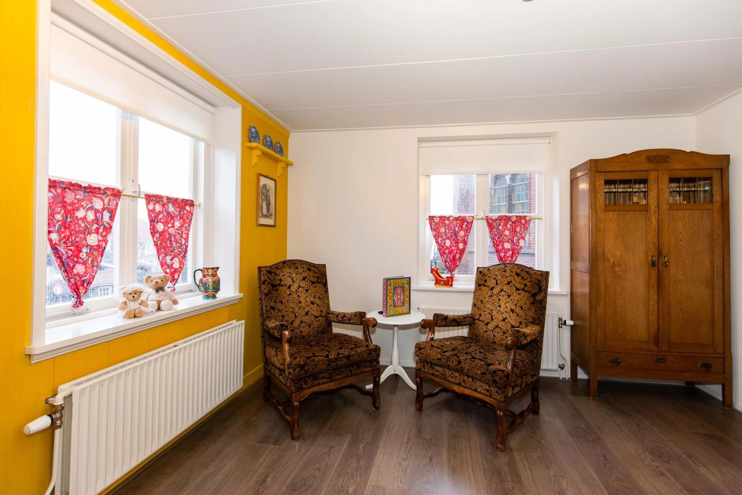 Seating area in Bed and Breakfast De Pepersteeg