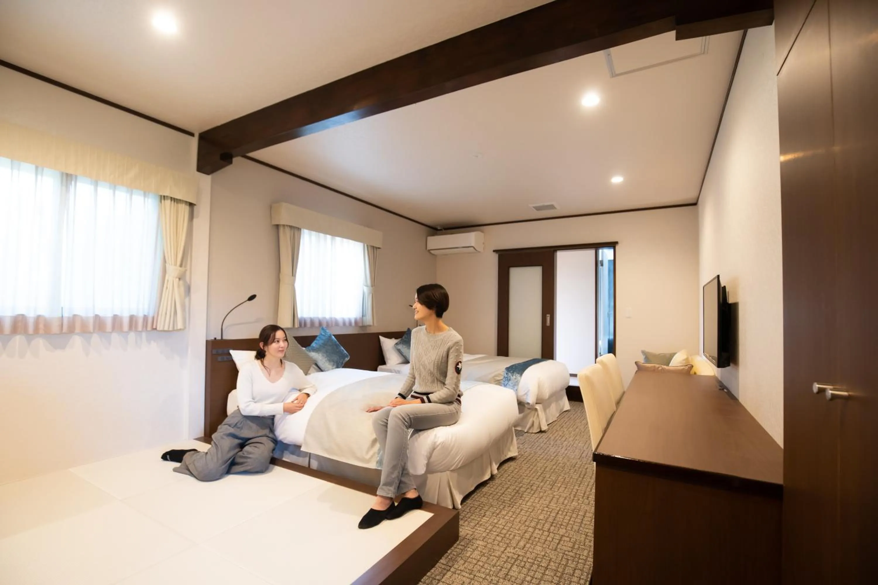 Bed in HOTORI no HOTEL BAN