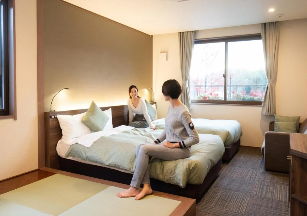 People, Bed in HOTORI no HOTEL BAN