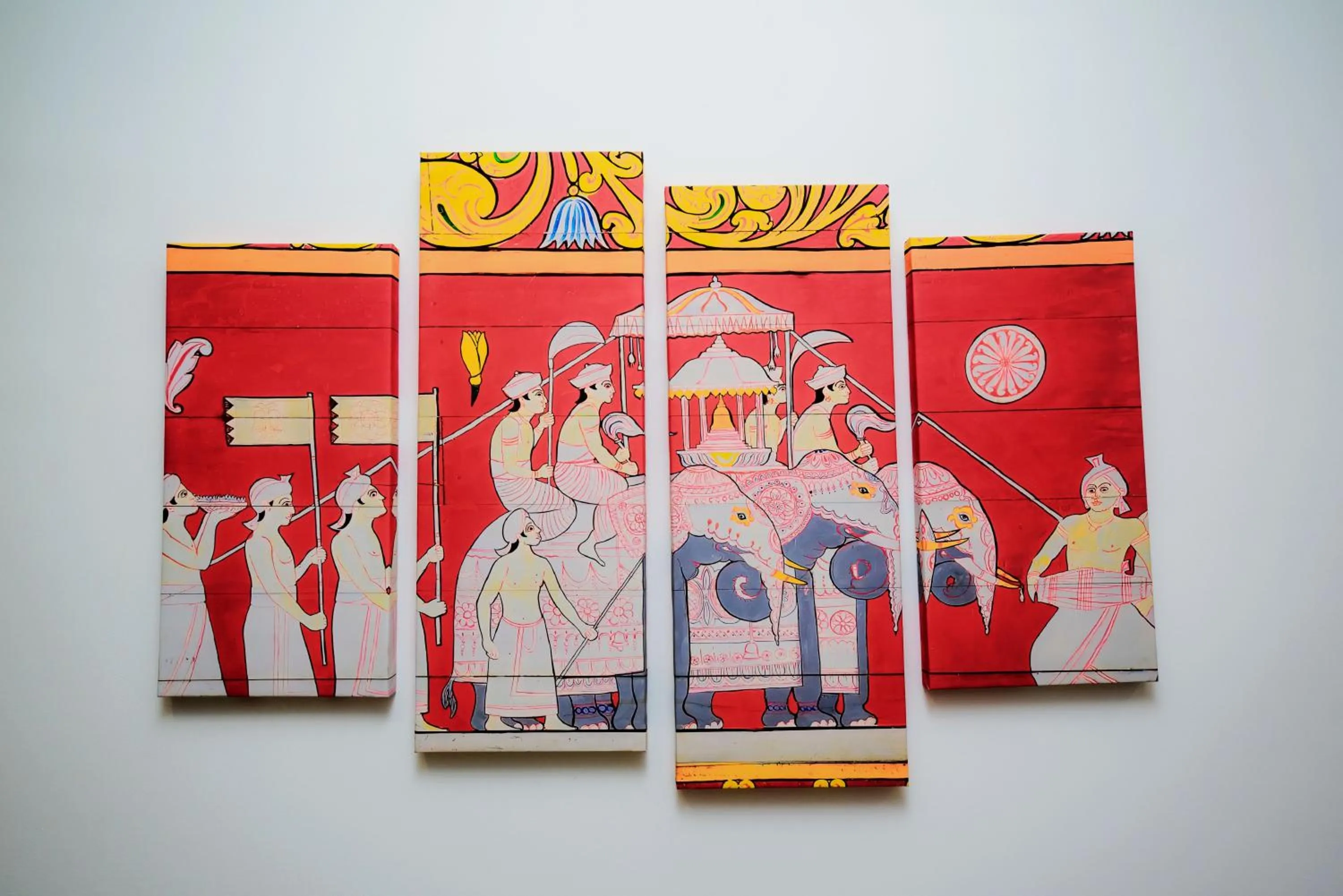 Decorative detail in Hotel Refresh Blue