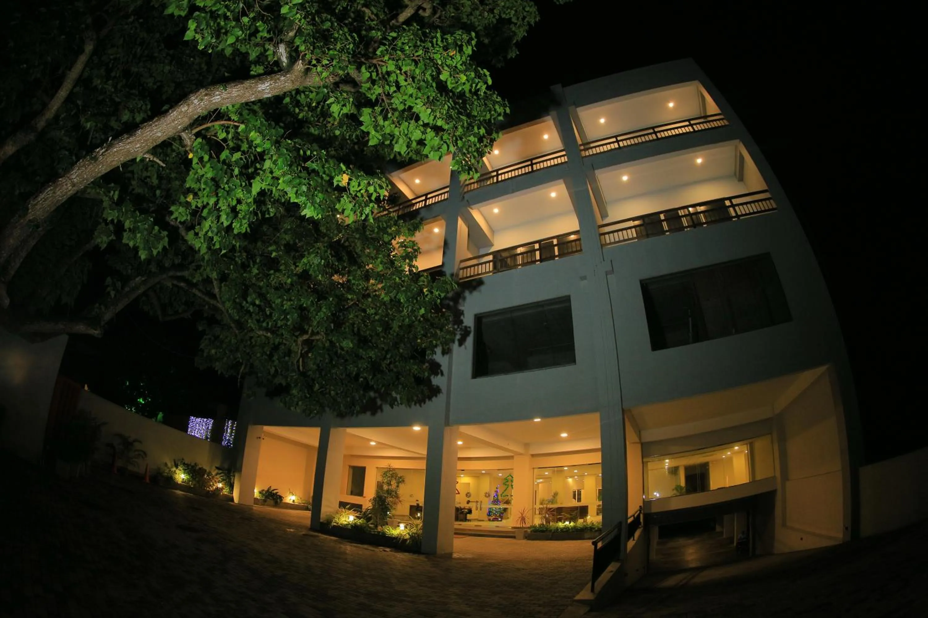 Property building in Hotel Refresh Blue