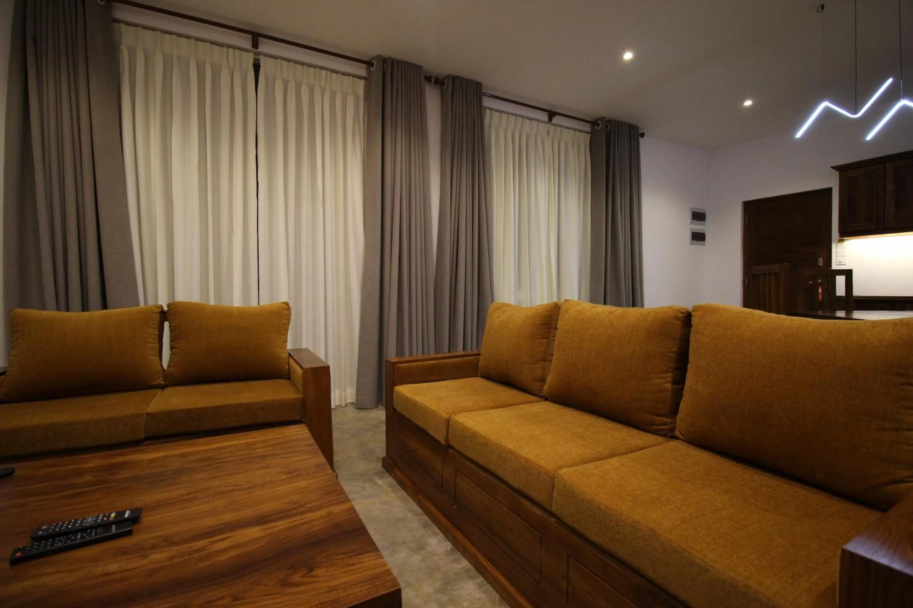 Living room in Hotel Refresh Blue