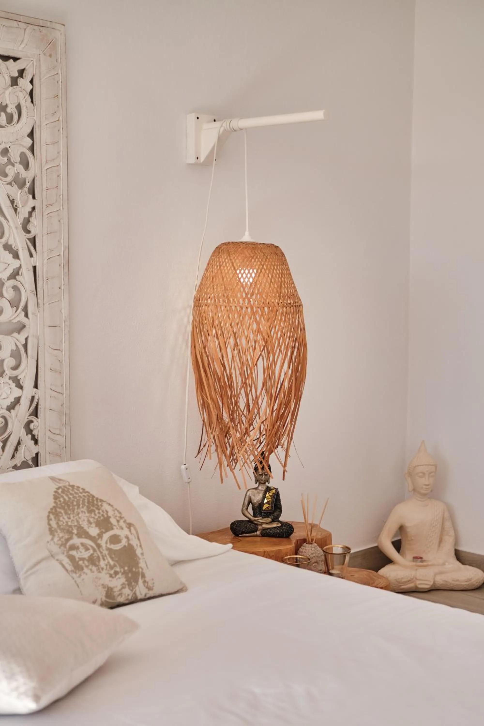 Decorative detail, Bed in A Casa Branca - with Pool & Jacuzzi