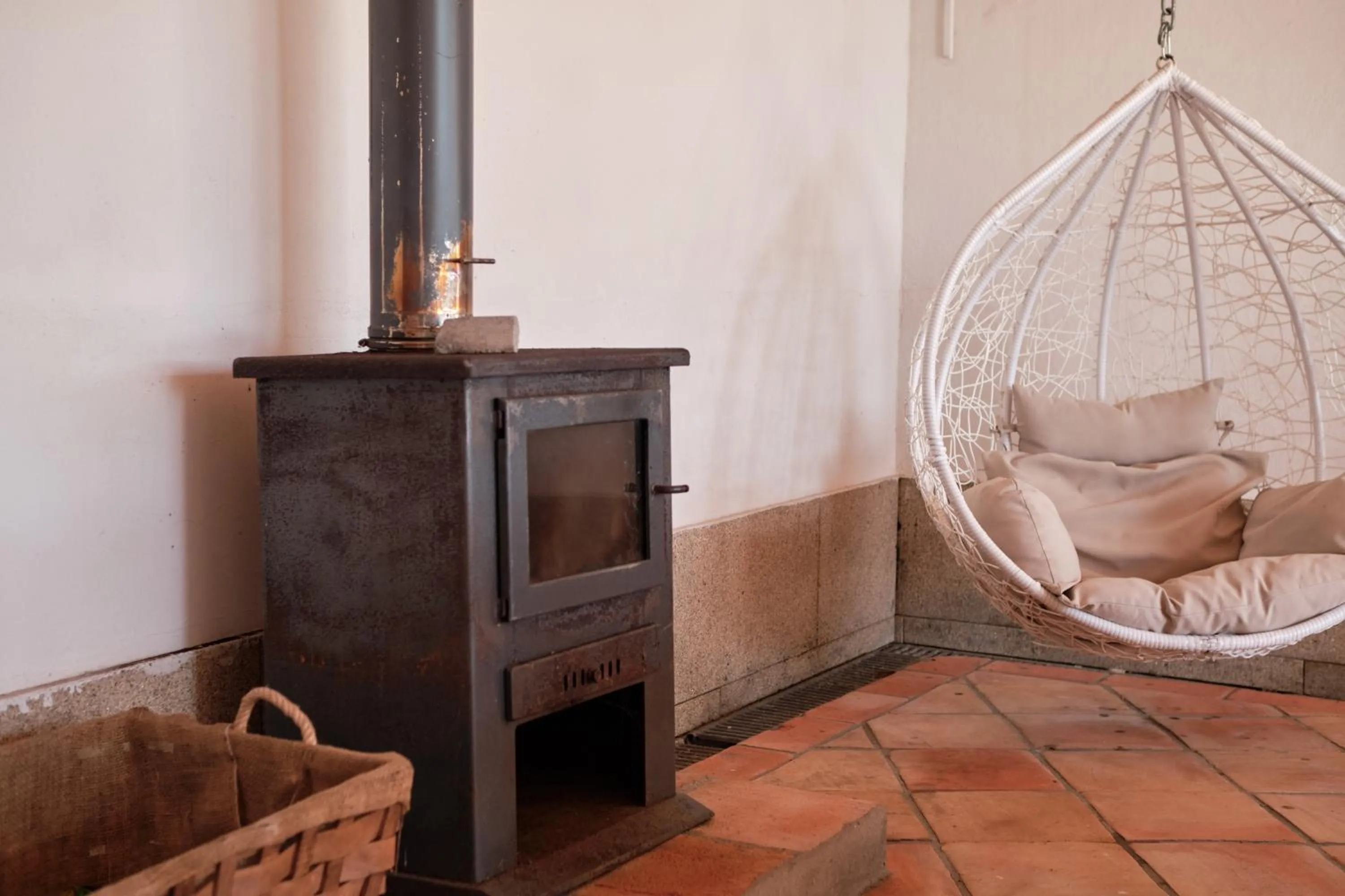 Seating area in A Casa Branca - with Pool & Jacuzzi