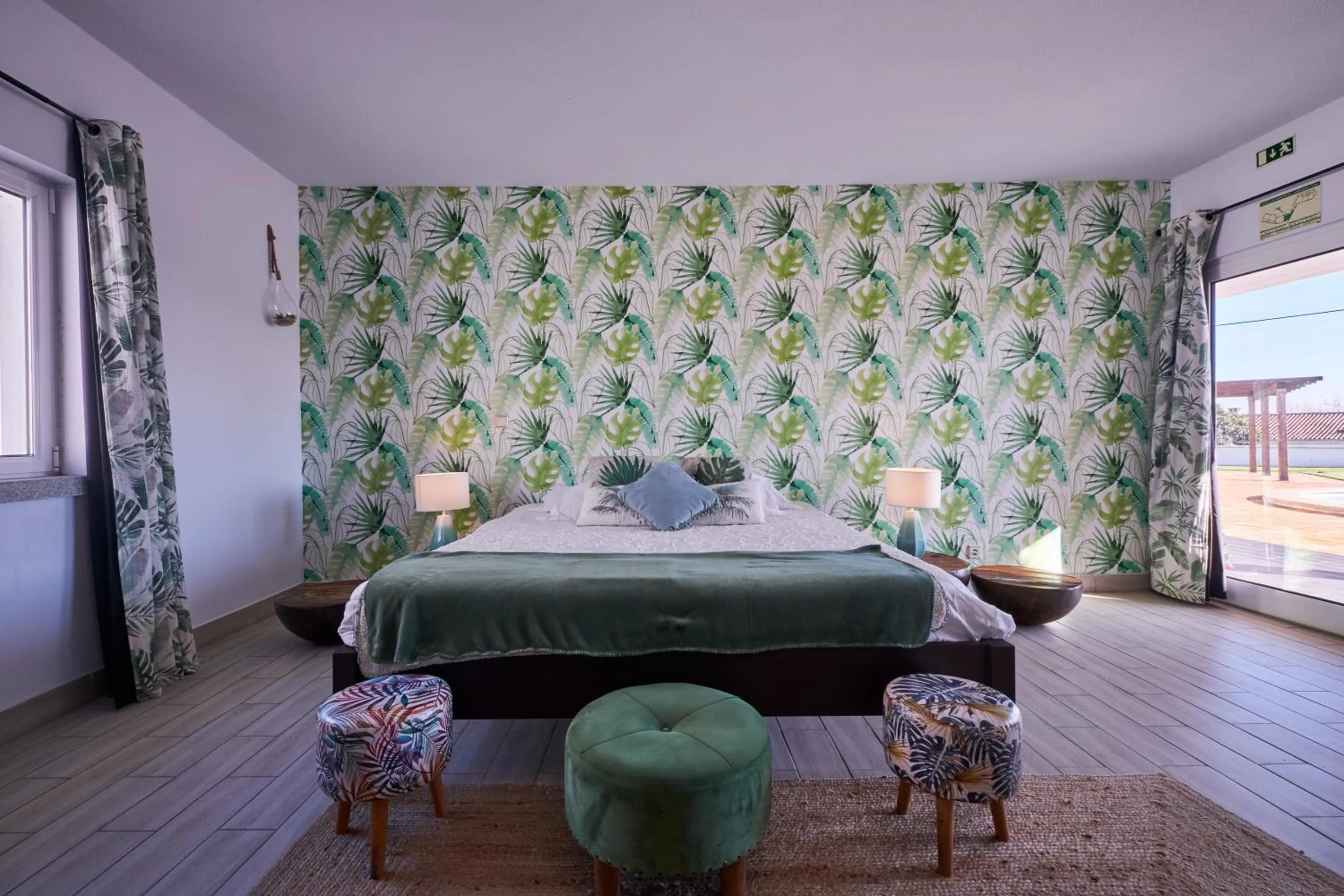 Bed in A Casa Branca - with Pool & Jacuzzi