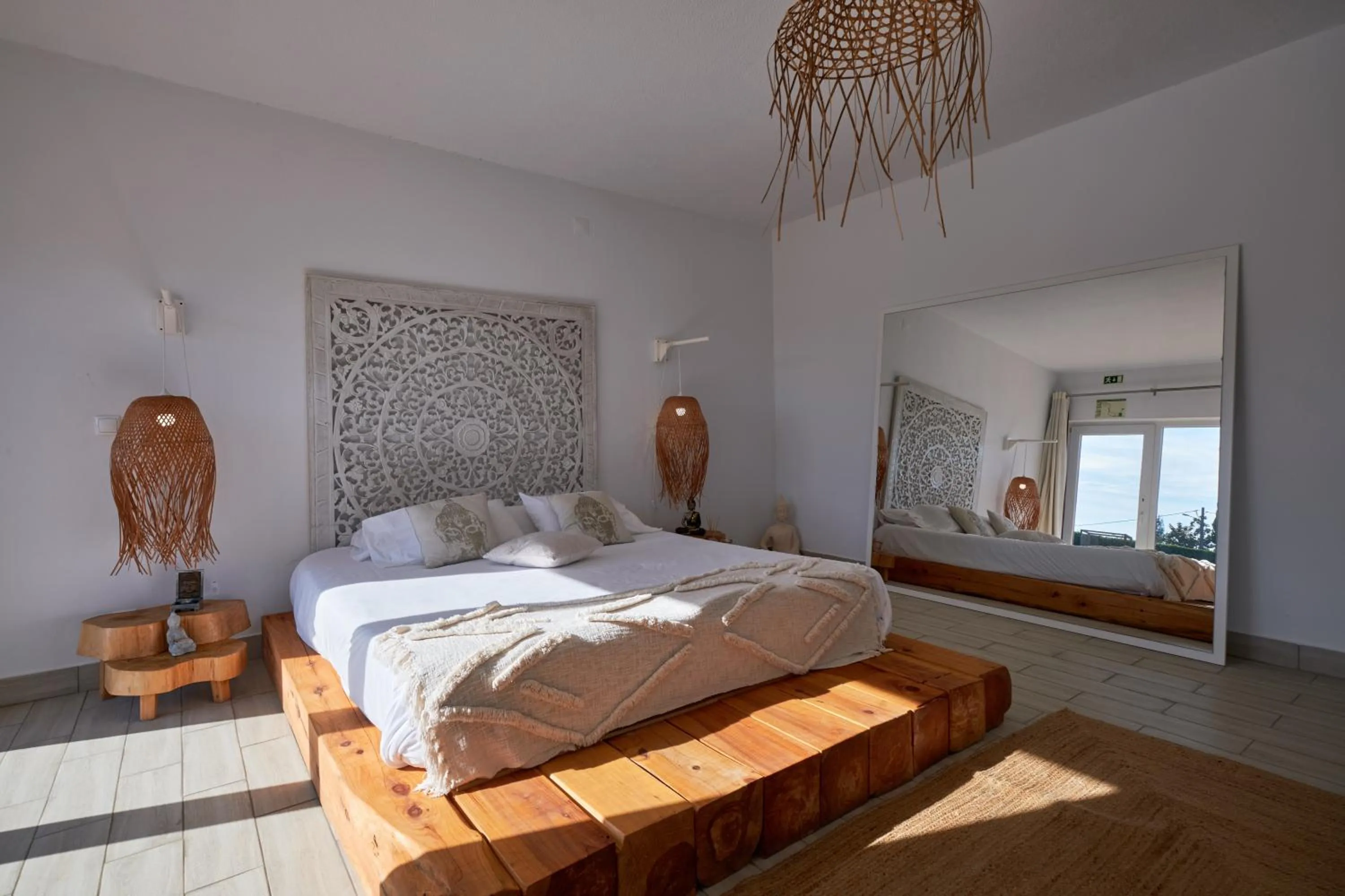 Bed in A Casa Branca - with Pool & Jacuzzi