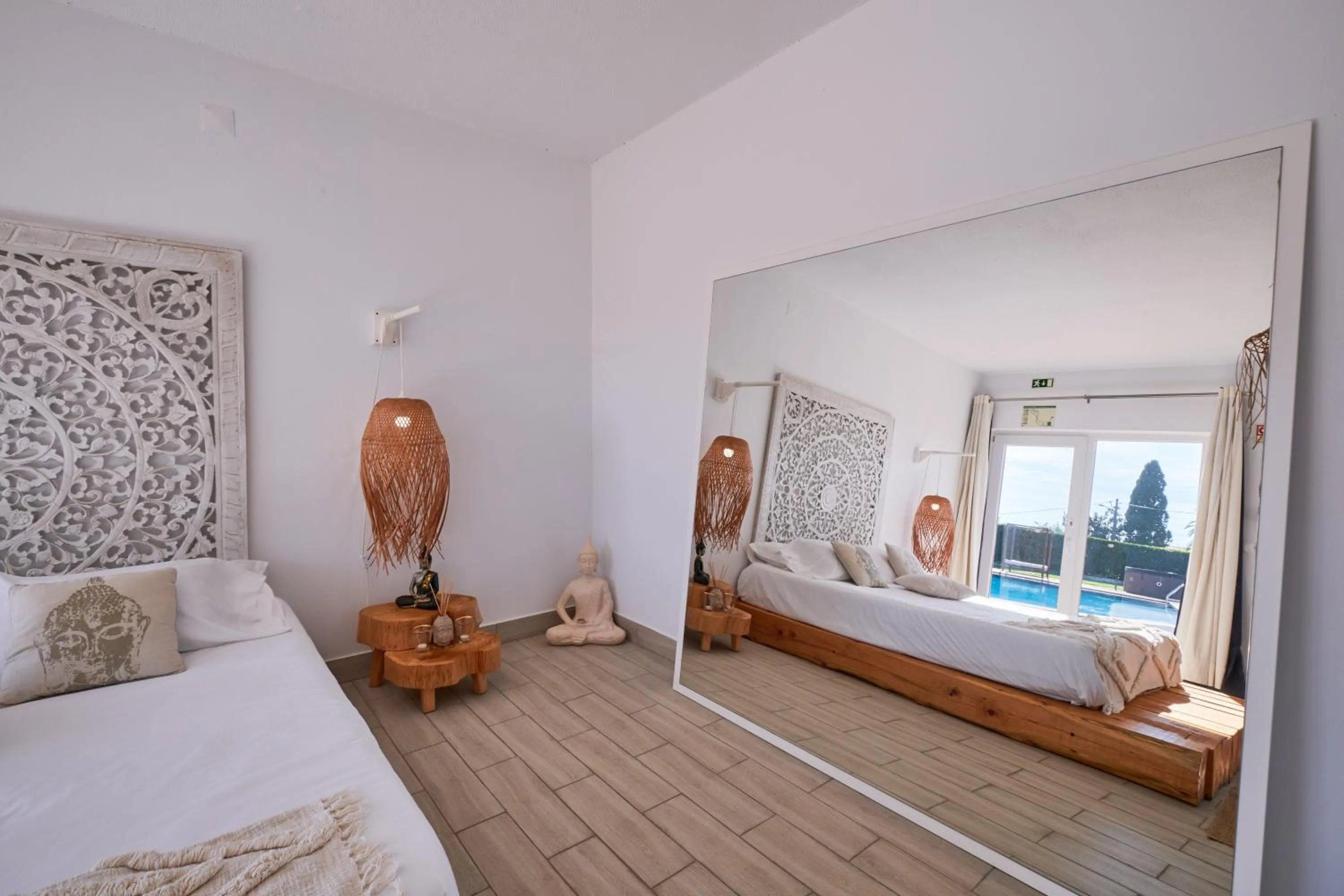 Bed in A Casa Branca - with Pool & Jacuzzi