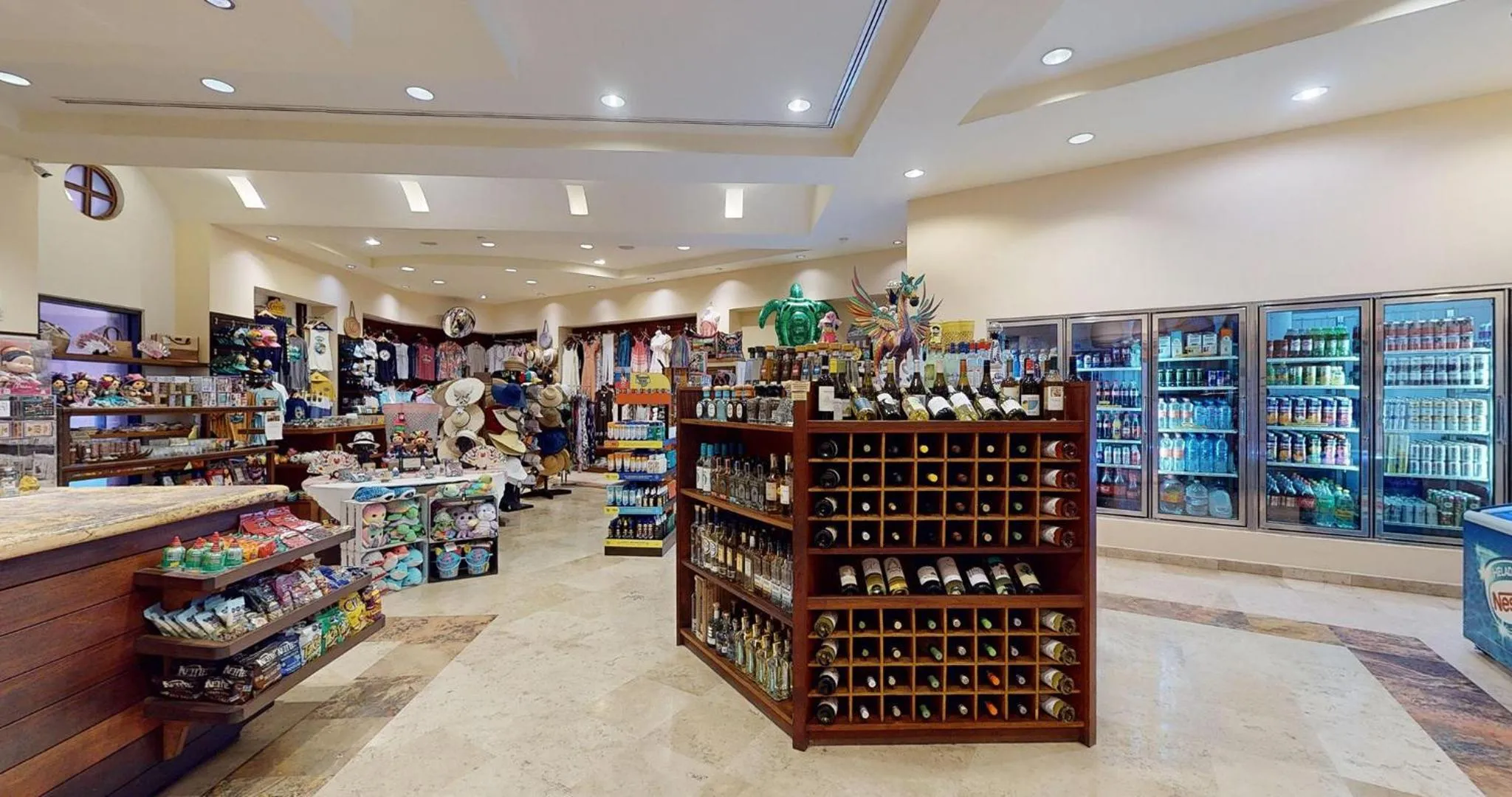 On-site shops in Playa Grande Resort Optional All Inclusive