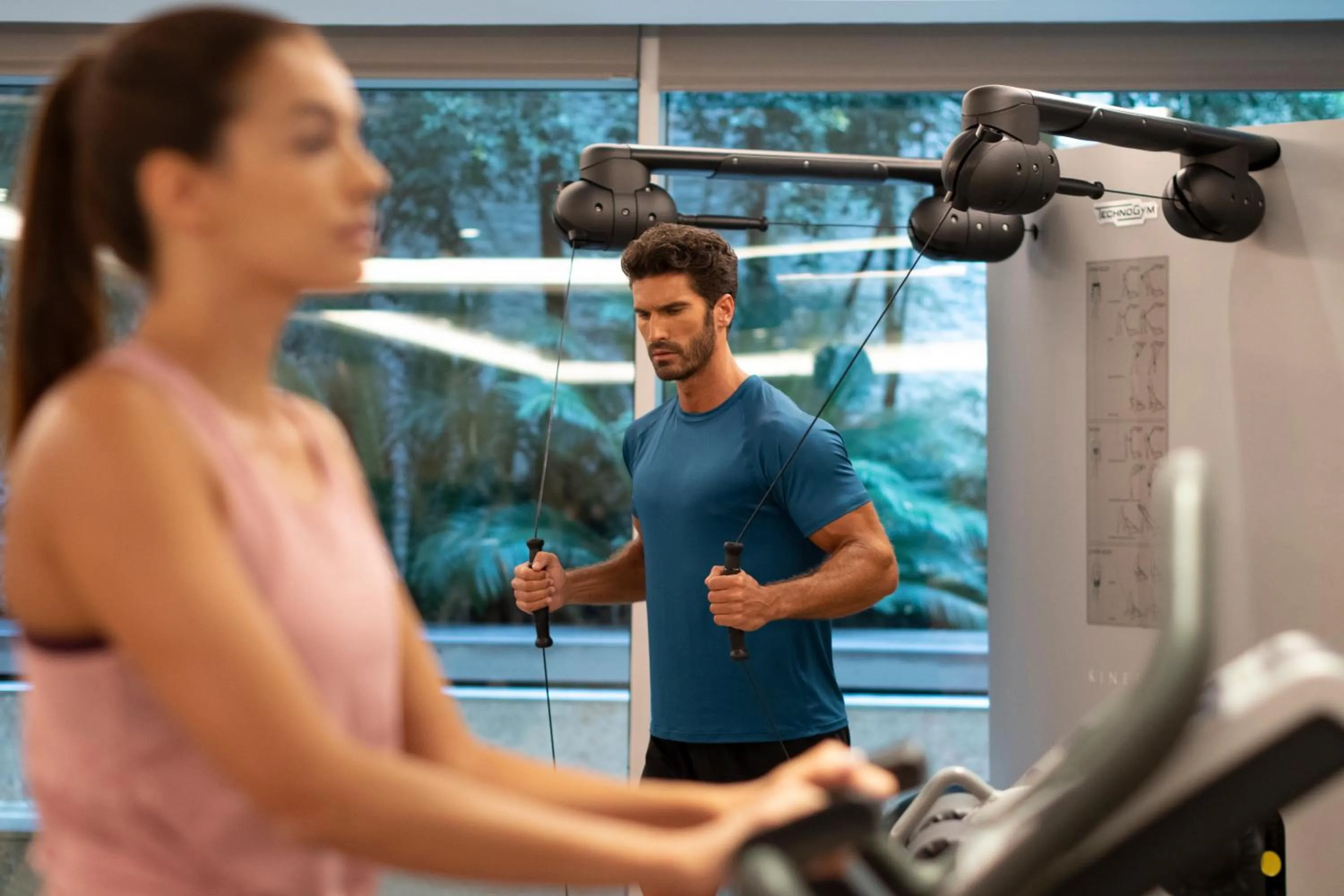 Fitness centre/facilities in EPIC SANA Lisboa Hotel