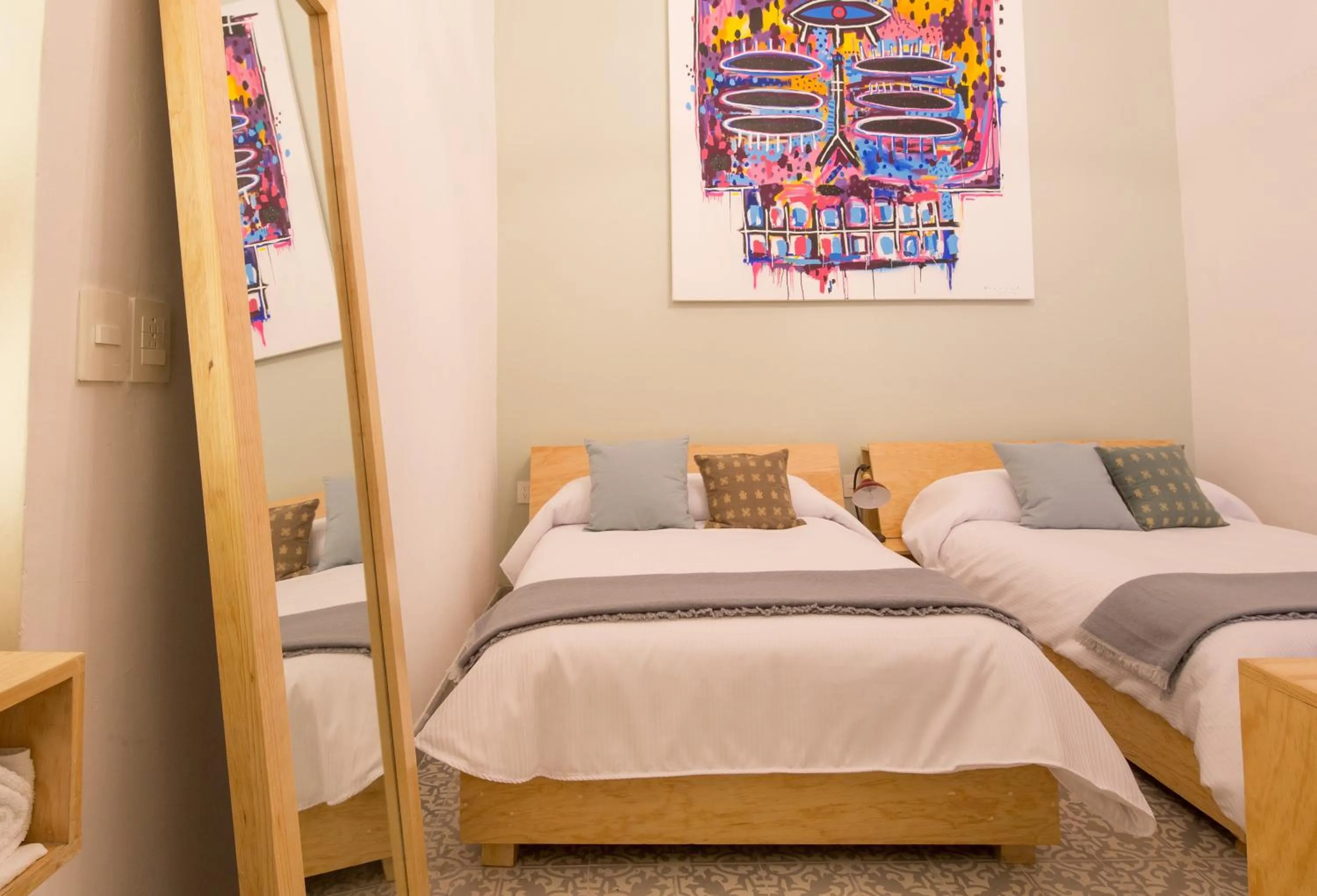 Bed in Hotel Casona Independencia