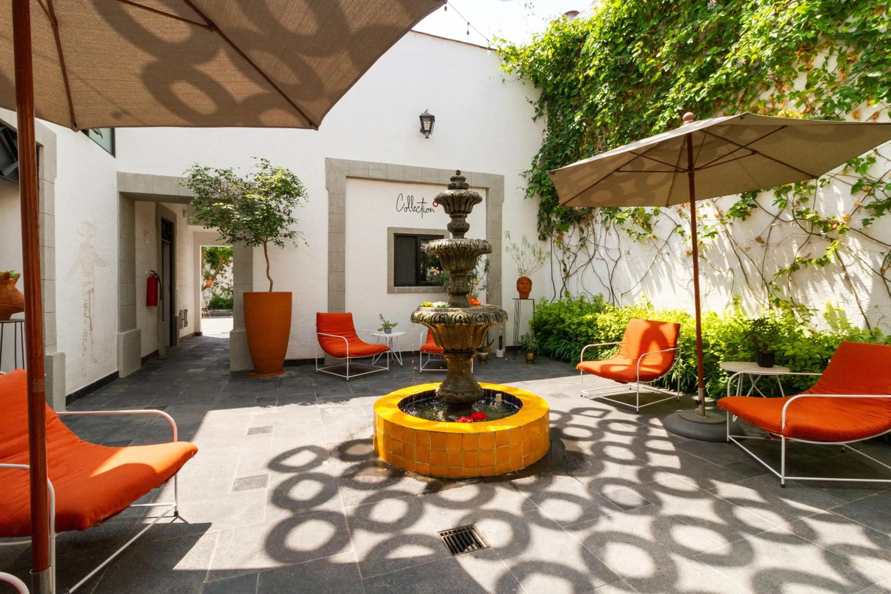 Patio in Hotel Casona Independencia