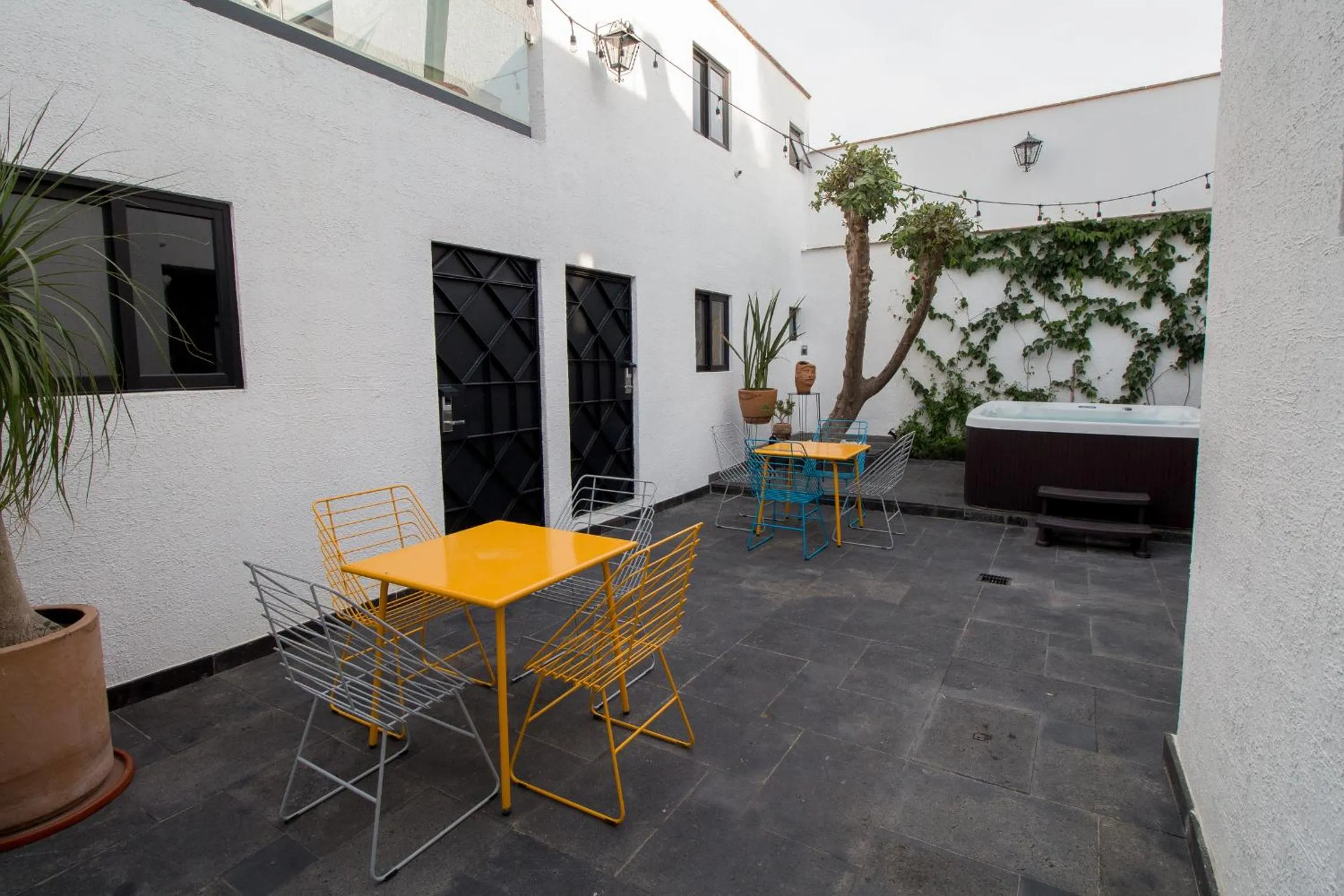 Patio in Hotel Casona Independencia