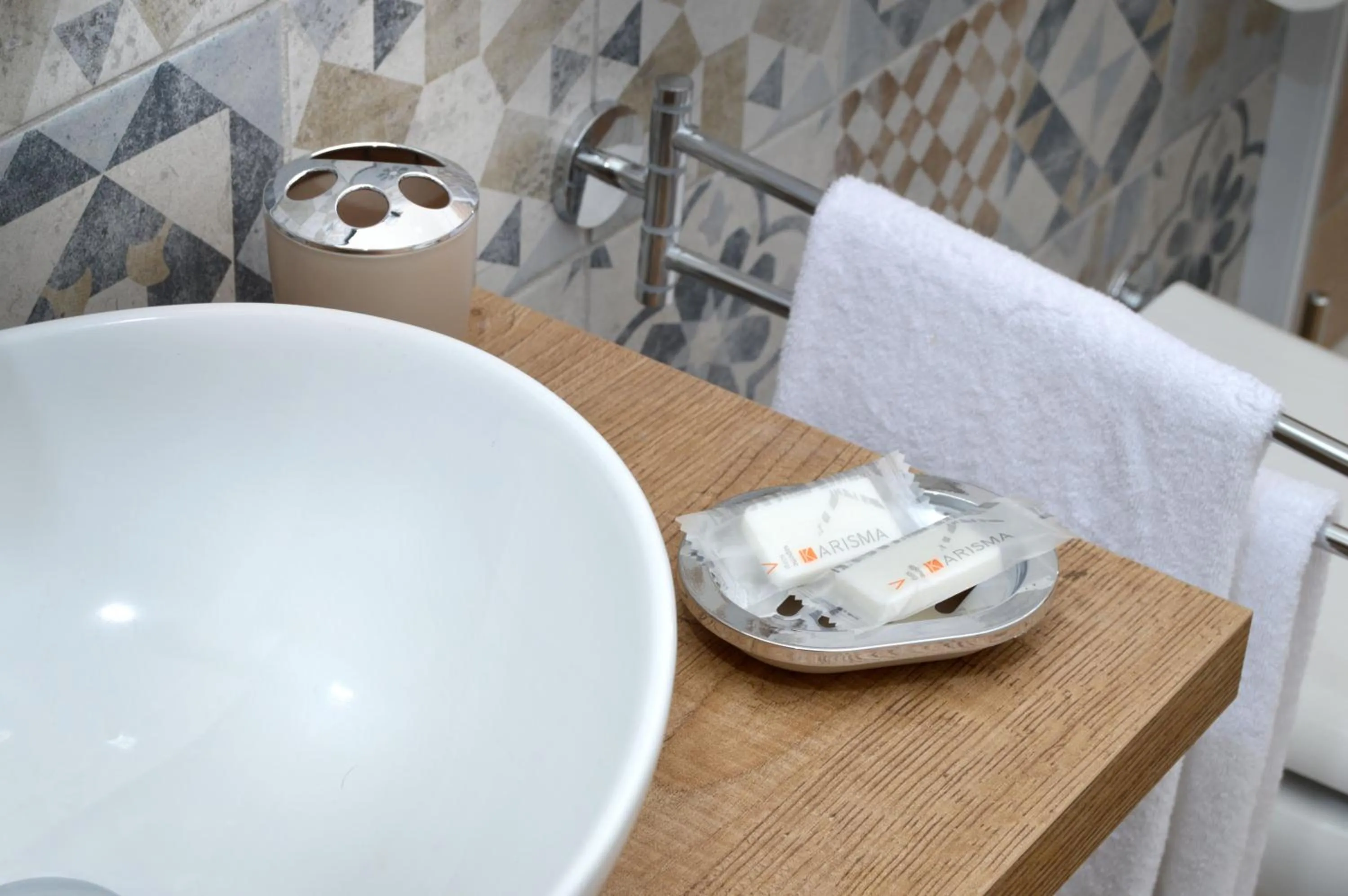 Bathroom in B&BCentral Station Napoli