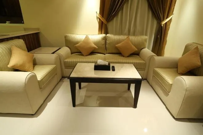 Living room in Tulip Rawda Serviced Apartments